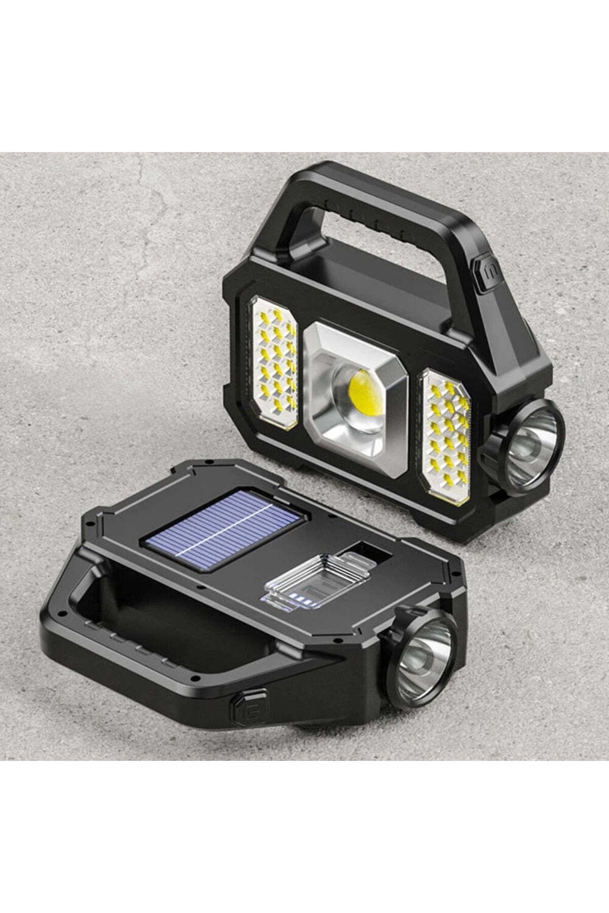 divendi-ro-Solar LED Solar Lantern with COB 5W Side COB 5W 6 Illumination Modes, with handle 5