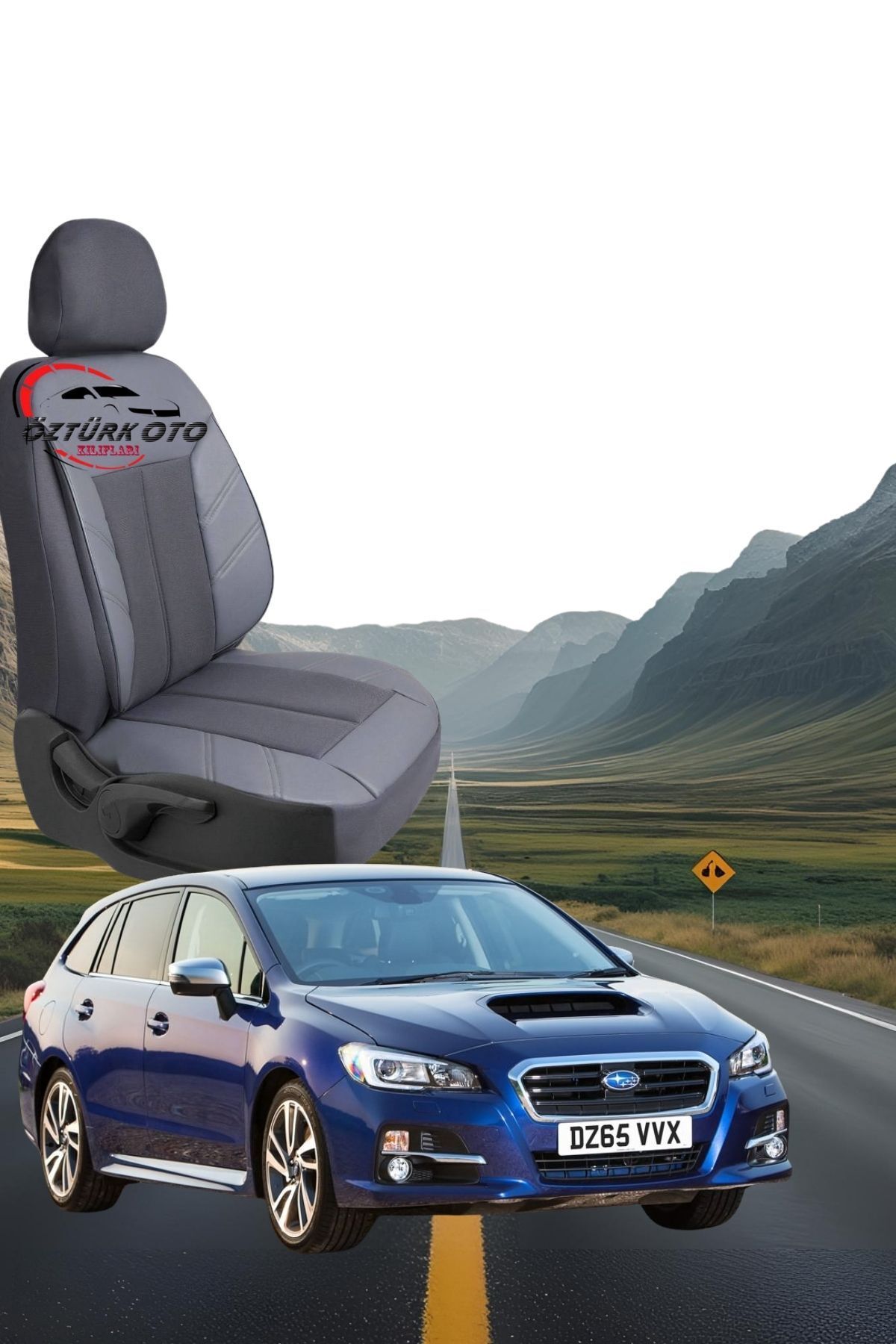 MEVLÜT ÖZTÜRK OTO KILIFLARI Akik Serisi Subaru Levorg Tam Set Oto Koltuk Kılıfı
