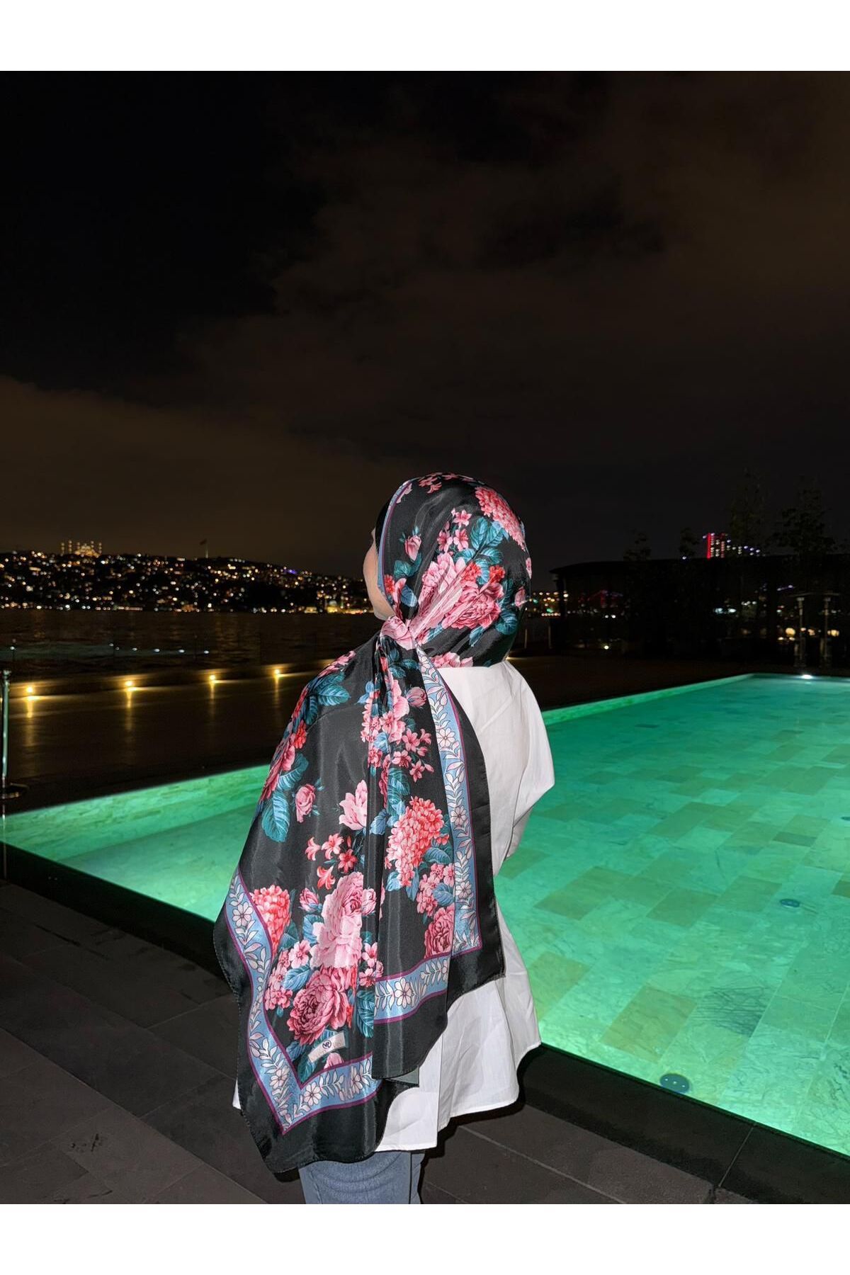 CUOCA LOUNGE BLUSS BLOOM PAMUK İPEK ŞAL