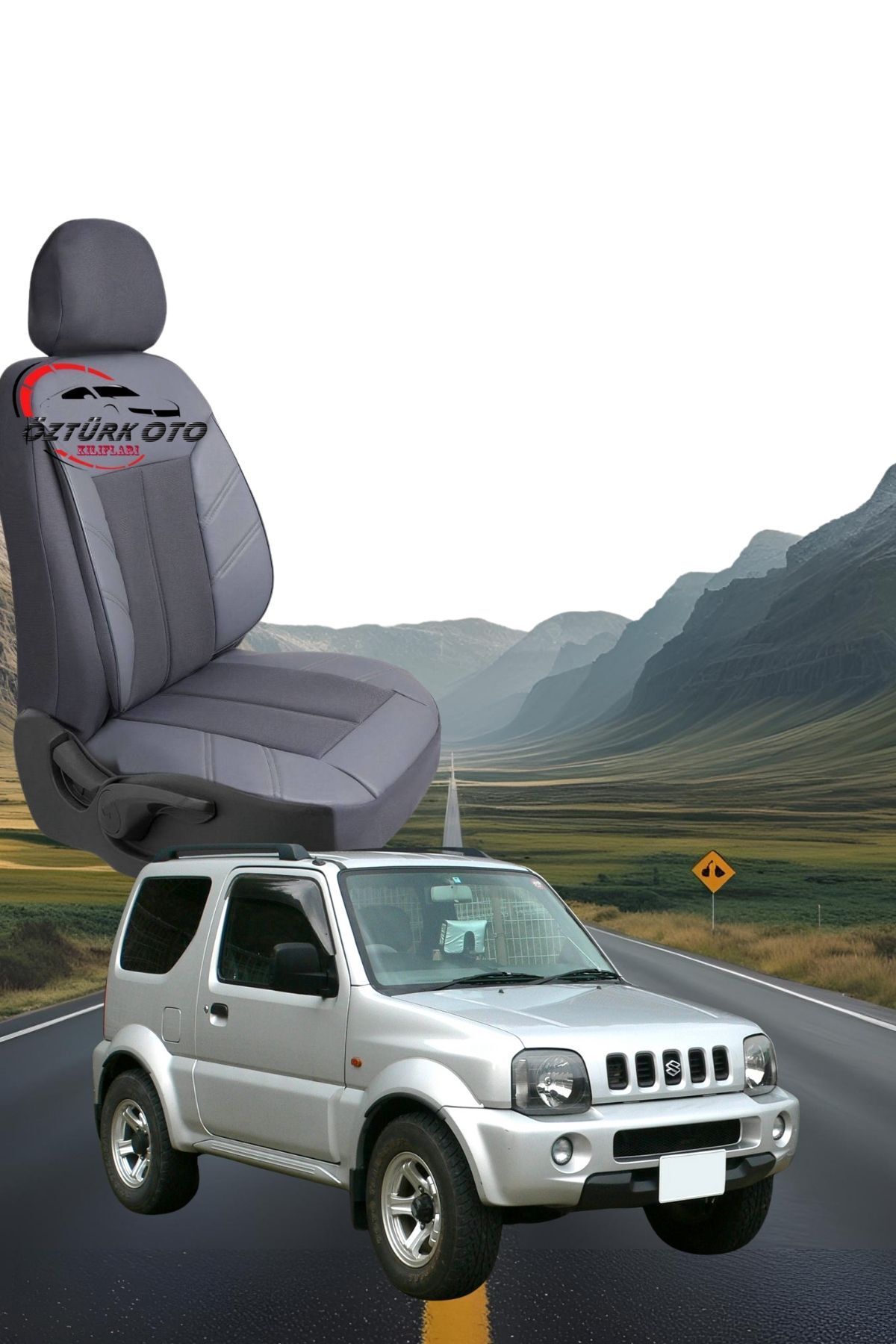 MEVLÜT ÖZTÜRK OTO KILIFLARI Akik Serisi Suzuki Jimny Tam Set Oto Koltuk Kılıfı