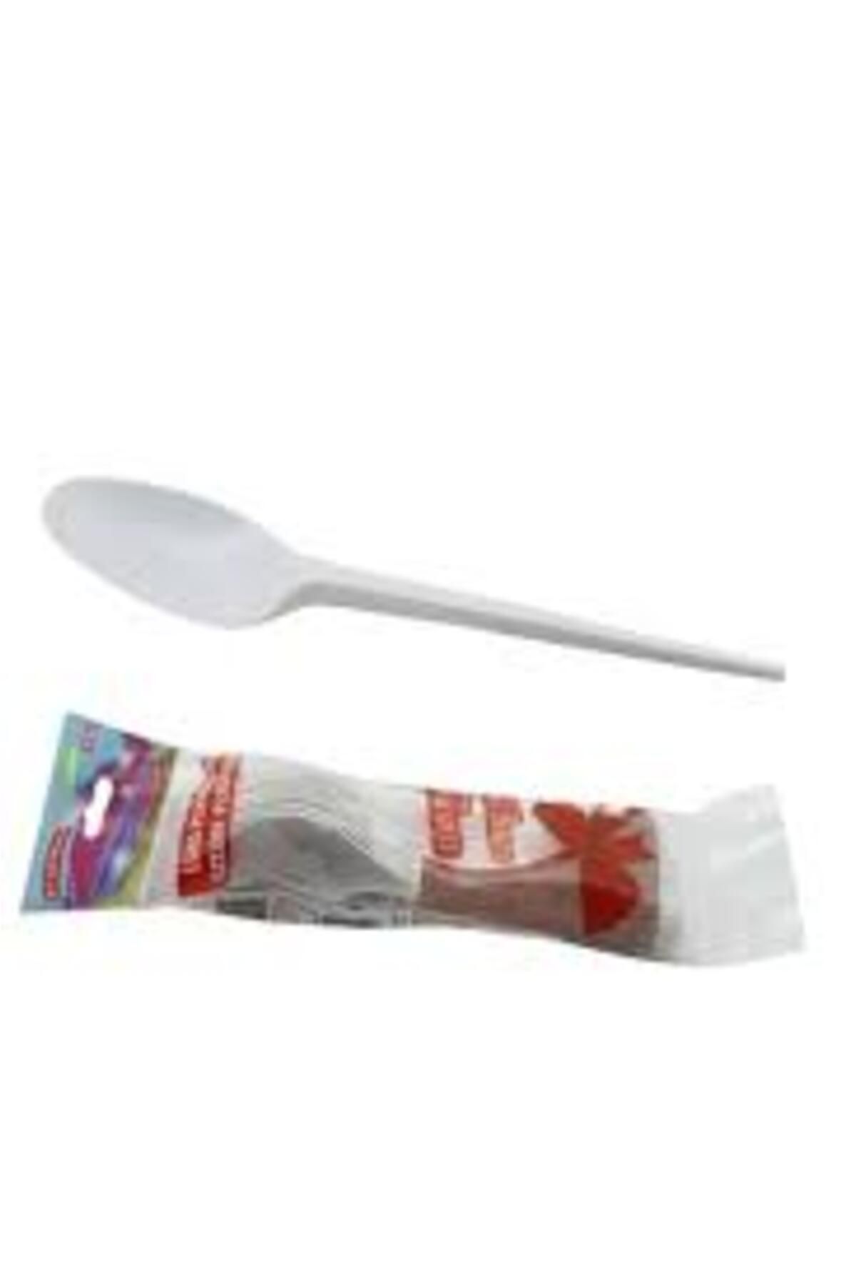 Mena Rise TuonShop BEYAZ PLASTİK KAŞIK 10 PARÇA 1122991