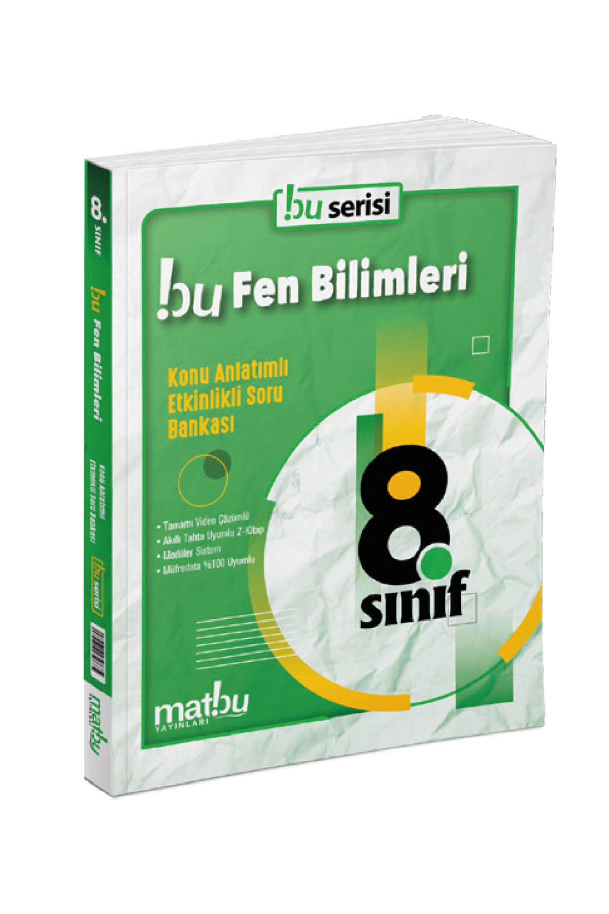 Matbu Yayınları 8. Sınıf Fen Bilimleri Konu Anlatımlı Etkinlikli Soru Bankası Matbu Yayınları
