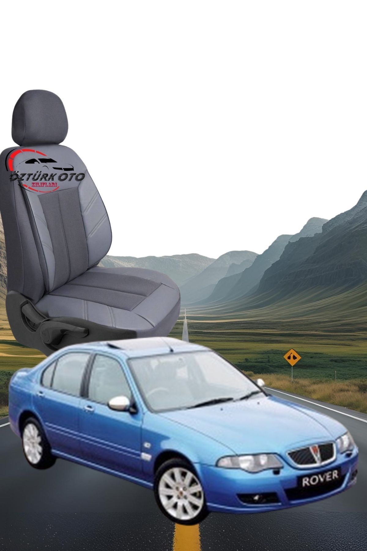 MEVLÜT ÖZTÜRK OTO KILIFLARI Akik Serisi Rover 45 Tam Set Oto Koltuk Kılıfı