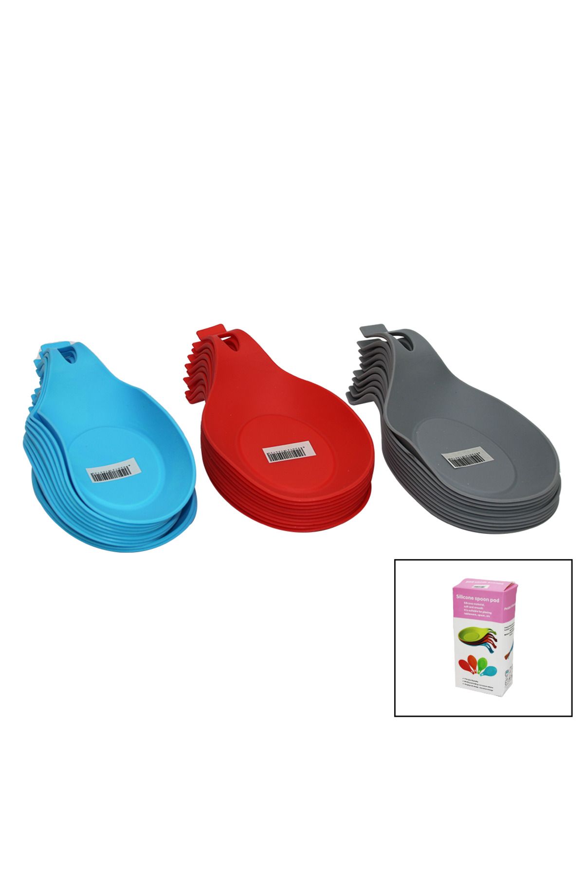 Mena Rise BlackShop SİLİCONE SPOON PAD SİLİKON KEPÇE KAŞIK ALTLIK 1064272