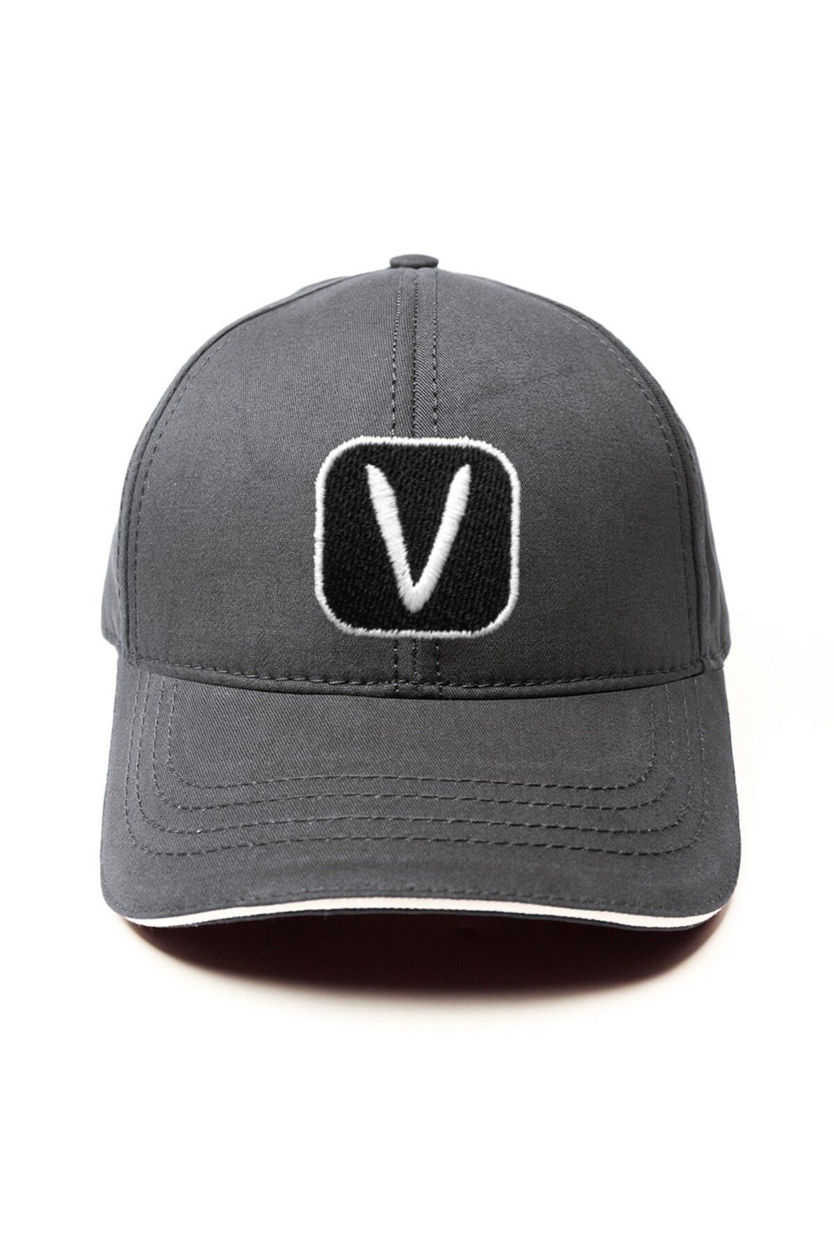 T-FUNNY V Harf Logo Şapka