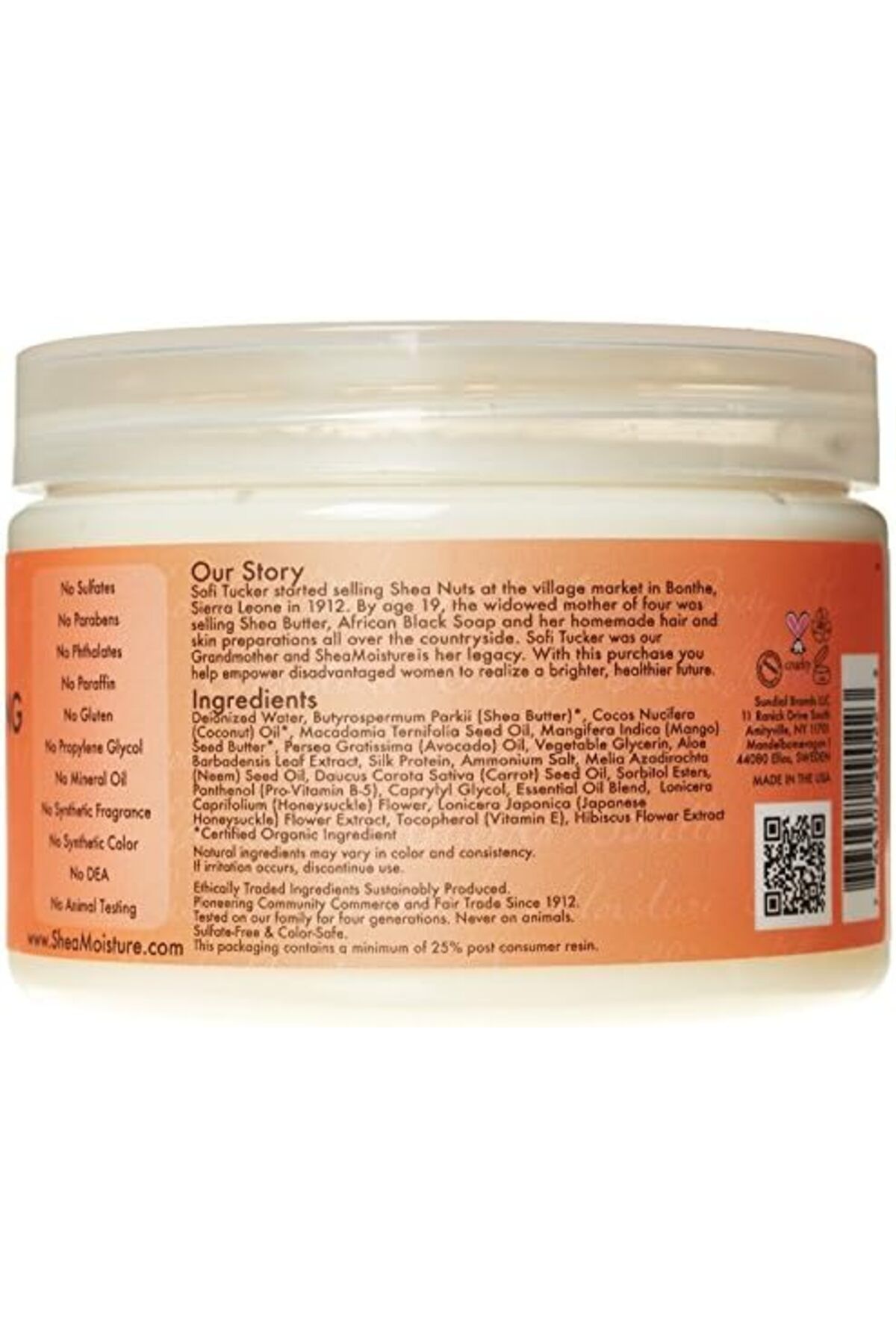 Shea Moisture-Coconut and Hibiscus Combination Pack - 13 oz Curl & Shine Conditioner & 12 oz Curl En 8