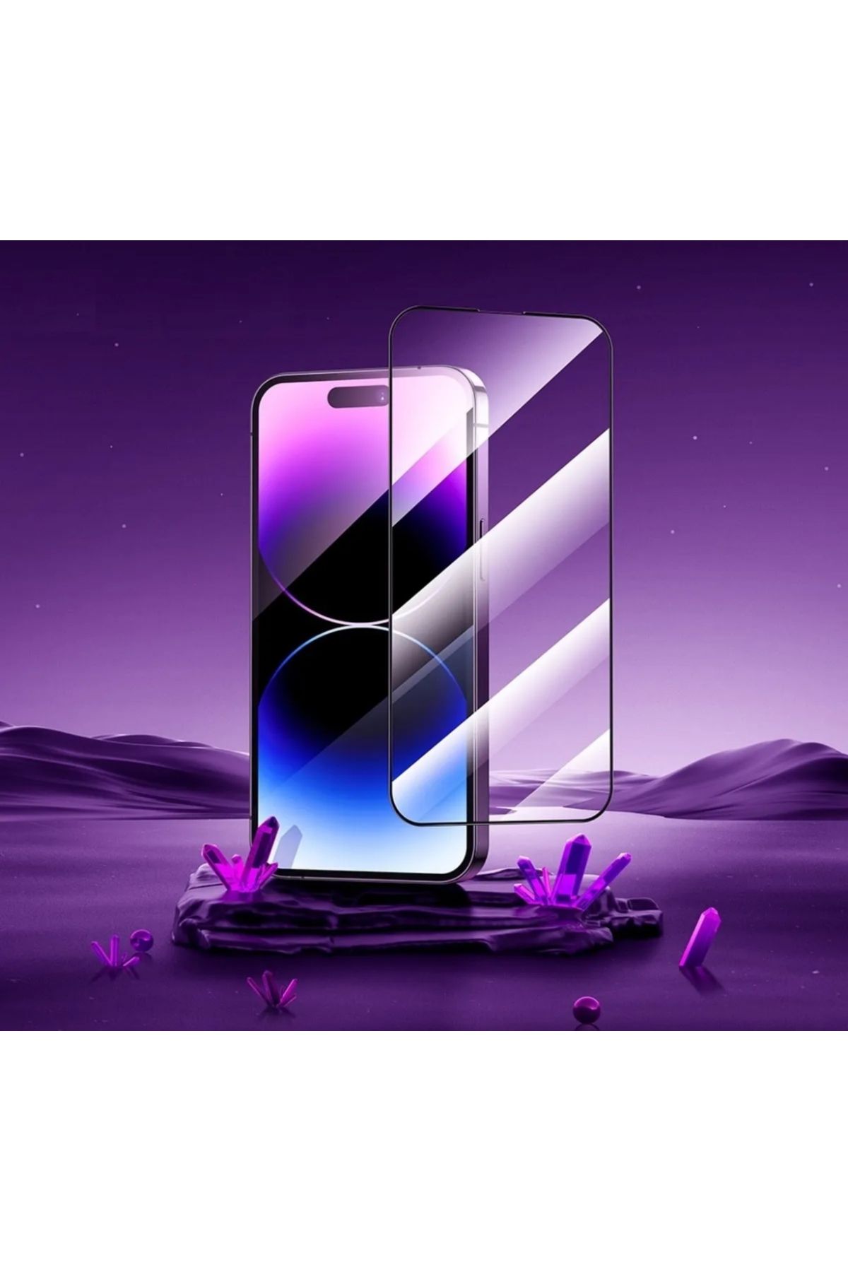Store İPhone 11 Pro Uyumlu 3d Muzy Temperli Cam Koruma