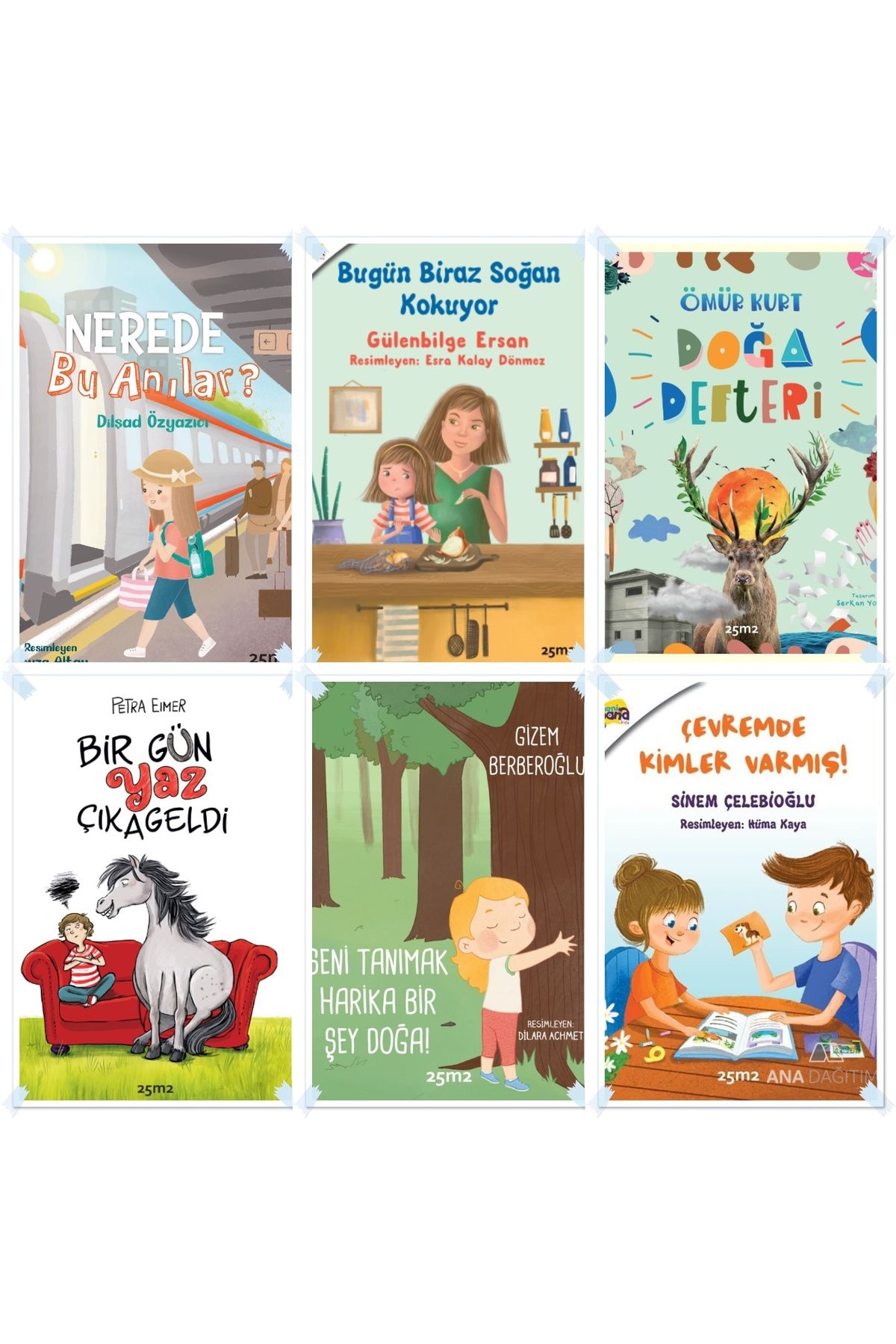 25m2 Kitap 6 - 9 Yaş Kitapları Set 1 ( 6 Kitap Takım )