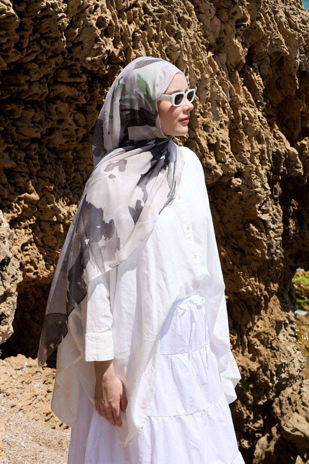 nazendescarf Mirelya desen aya şal
