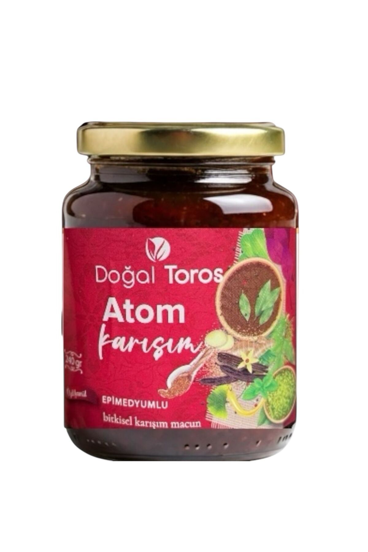 Doğal Toros Ginseng, Maca Extract, Tongkat Ali, Çakşır Otu, Panax Içeren Bitkisel Karışımlı Macun 240 gr