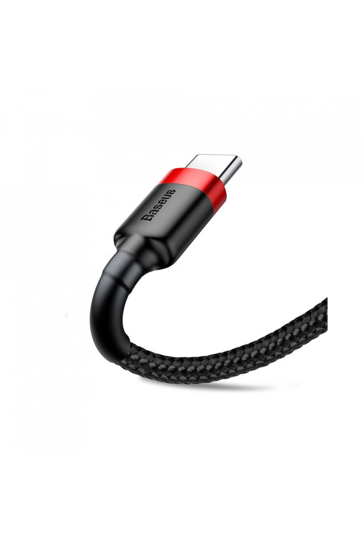 Baseus-Usb Type-c Data Cable, 2a, 3m - Cafule (CATKLF-U91) - Red Black 3
