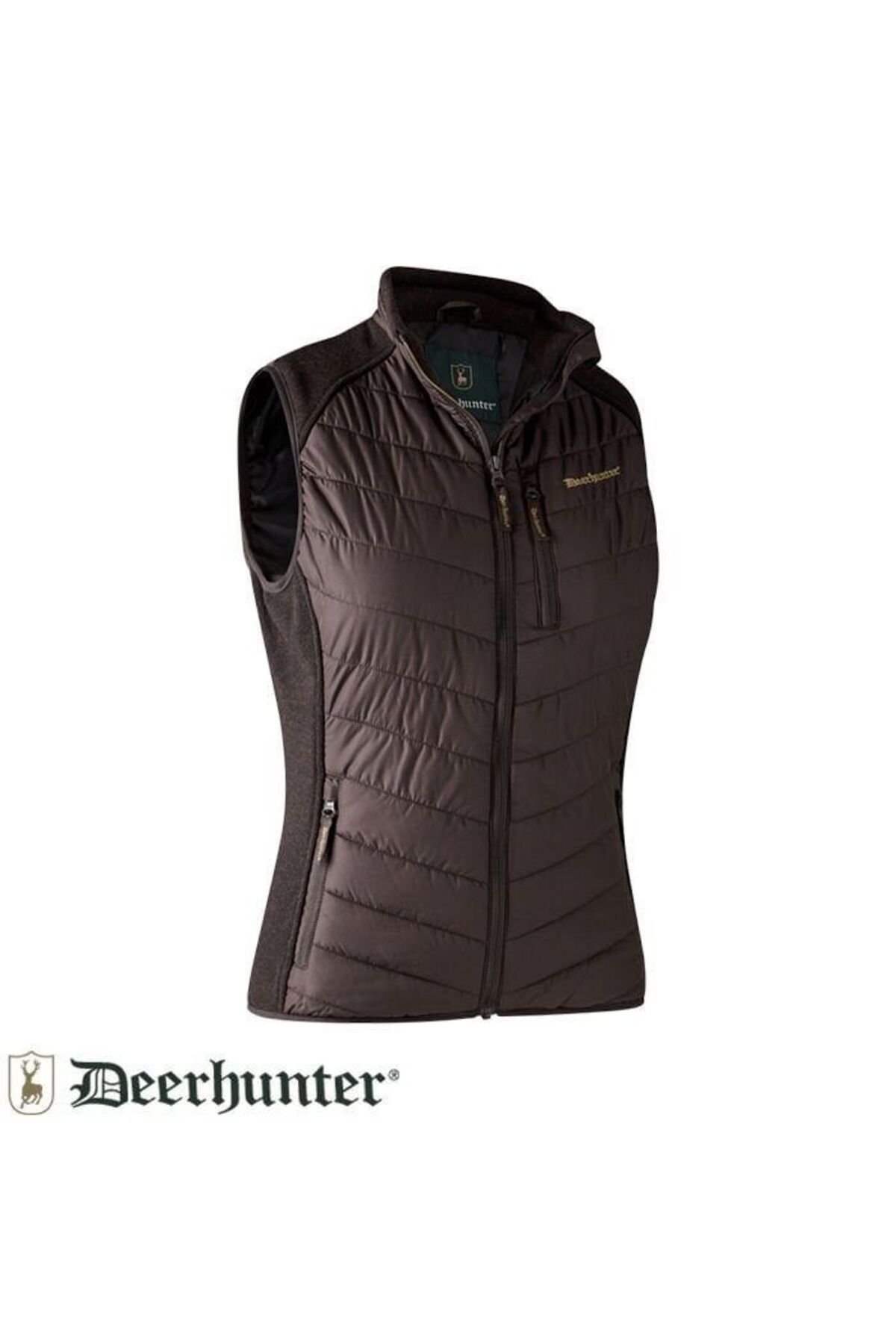 Deerhunter T. DEERHUNTER Lady Caroline Kahve Kadın Yelek 38