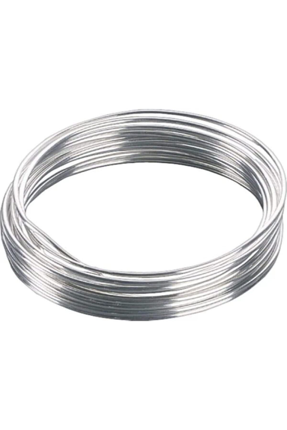 Mena Rise BlackShop Alüminyum Çiçek Teli, Gümüş Renk Kalınlık : 2.00 mm - 10 metre 1064272