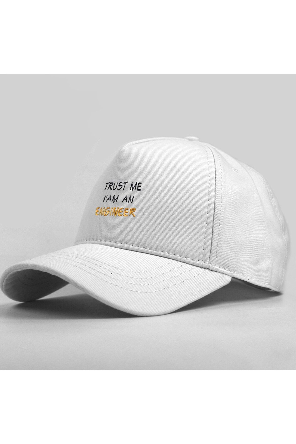 T-FUNNY Mühendis Şapka, Trust me i'm an Engineer Yüksek Profil Şapka