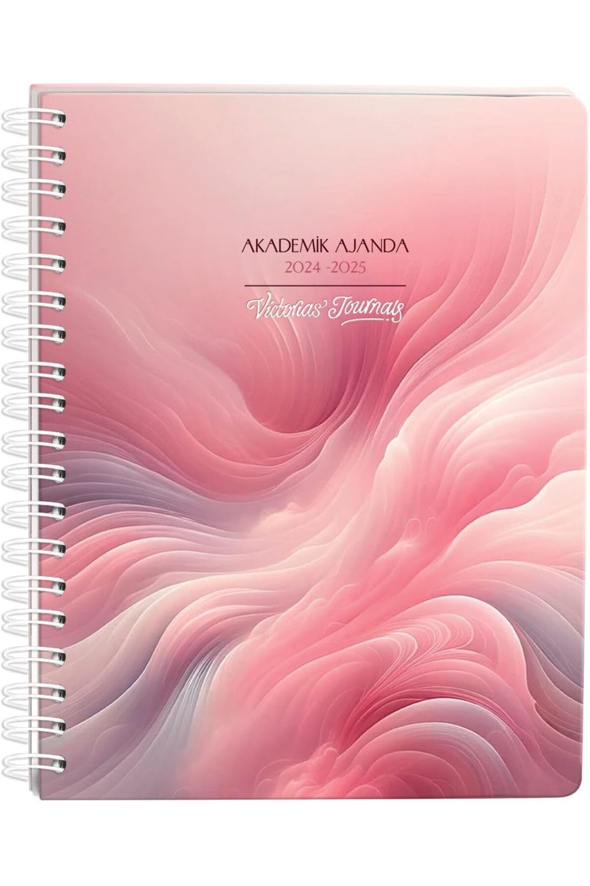 Mena Rise BlackShop Journals Akademik Ajanda 2024-2025 Spiralli 17x23cm 100gr. 1064272