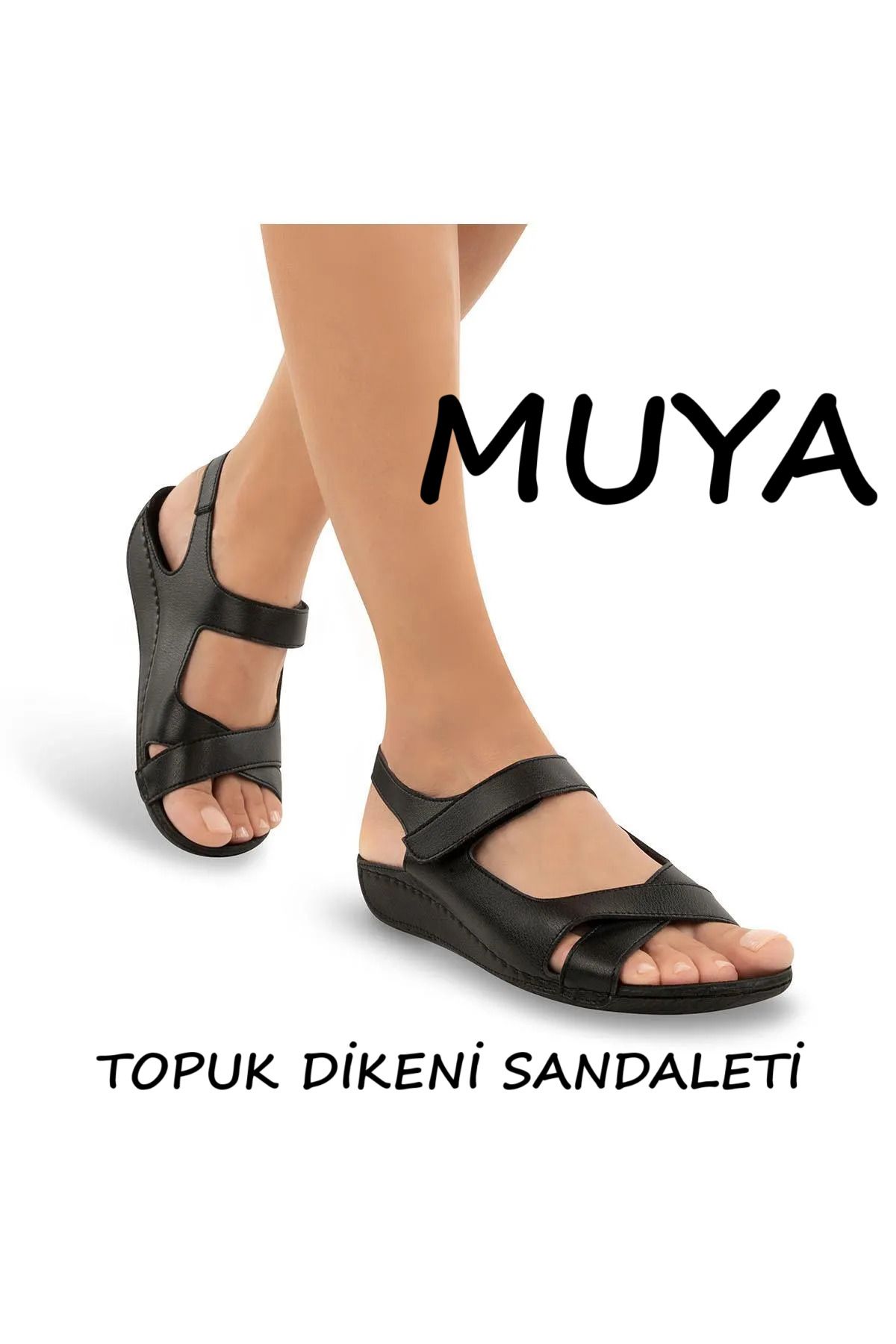 Neco MUYA ANATOMİK TABAN ANNE SANDALET, TOPUK DİKENİ ÖNLEYİCİ SANDALET