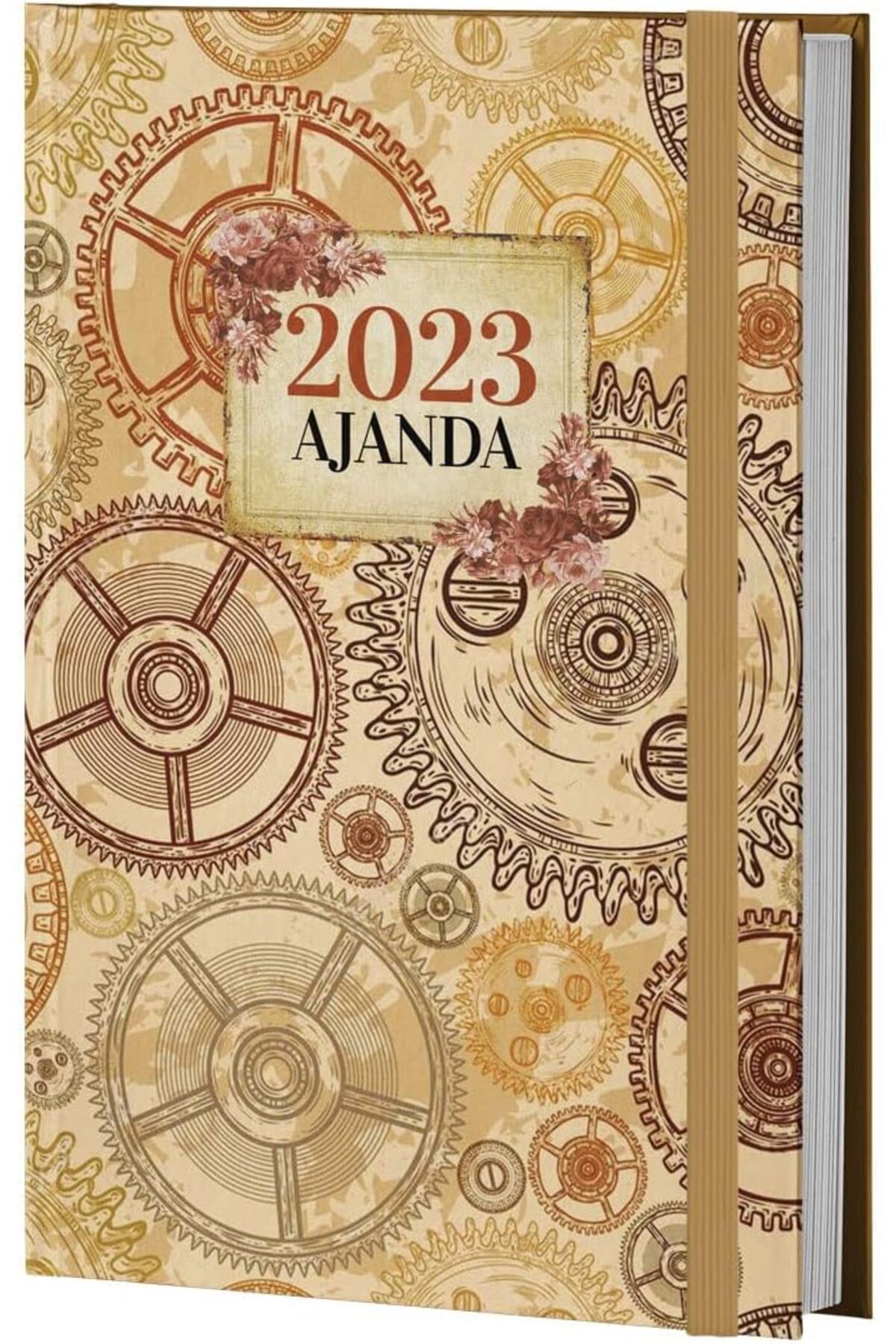Mena Rise BlackShop Kitabevi Mor Kelebek Da Vinci 2023 Ajanda, 13.5x21cm, 128 Sayfa, Ciltli 1064272