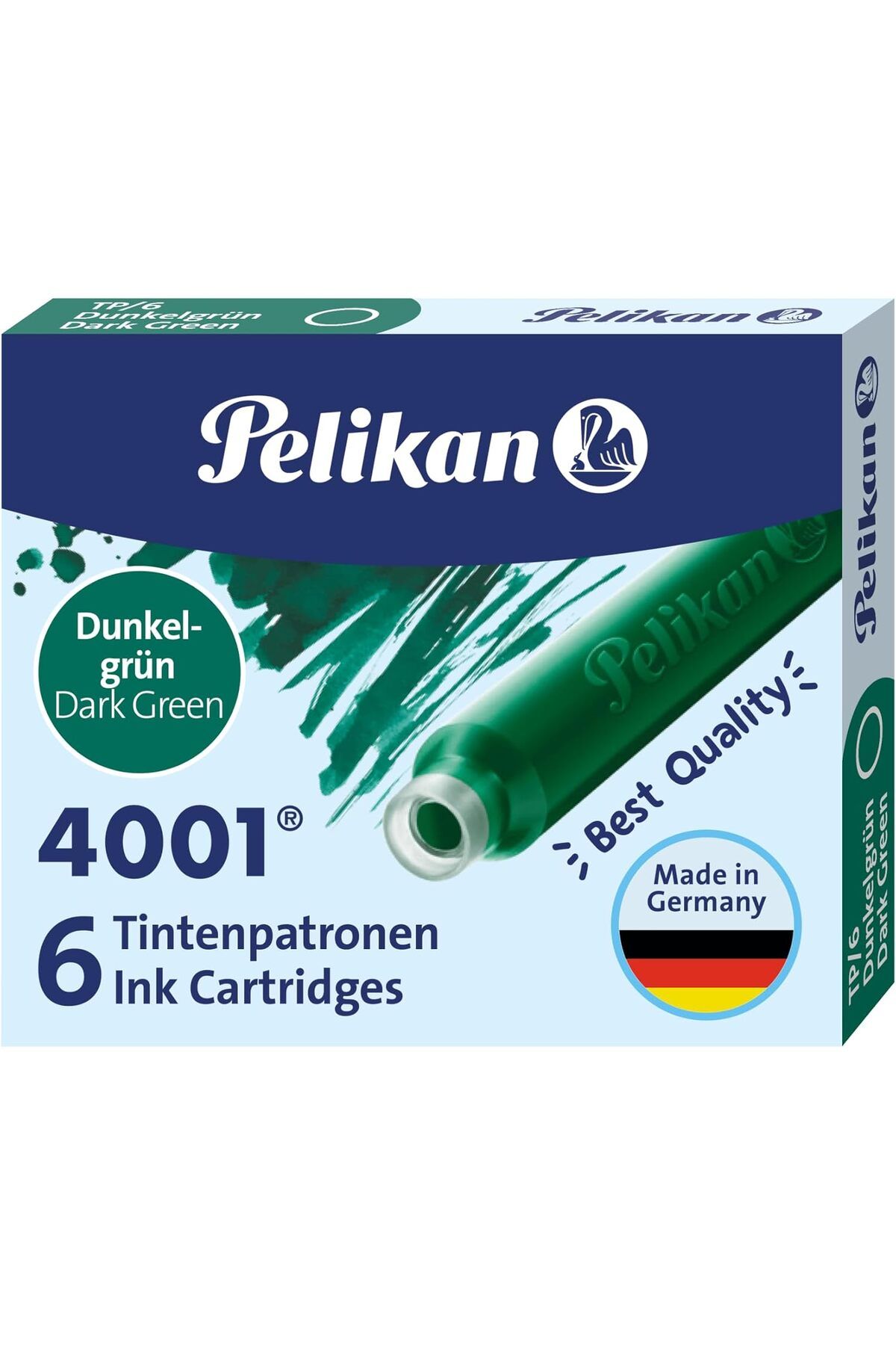 Mena Rise BlackShop Kartuş Serisi Tp6x Dolmakalem Kartuşu, Yeşil 1064272