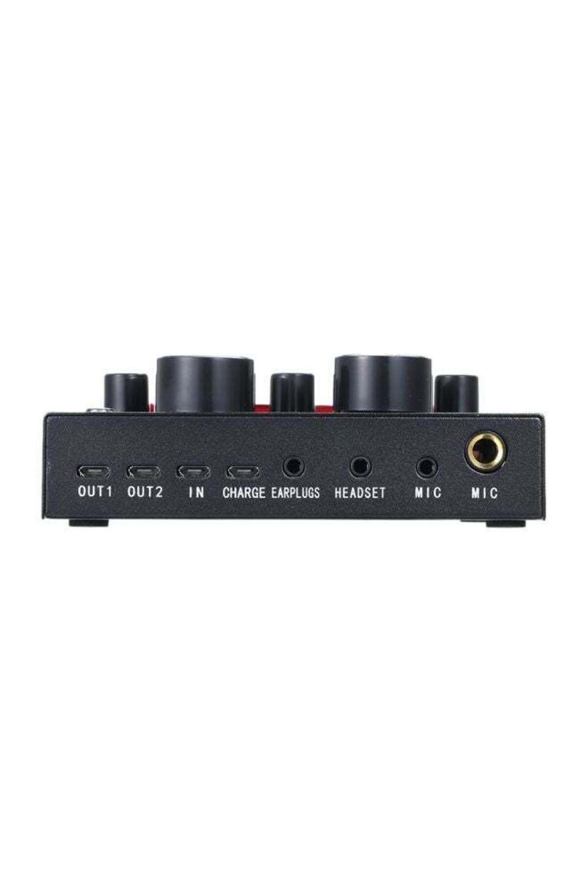 COOYA-V8 Multifunctional Live Sound Card: Bluetooth & Multi-Device Compatibility 4