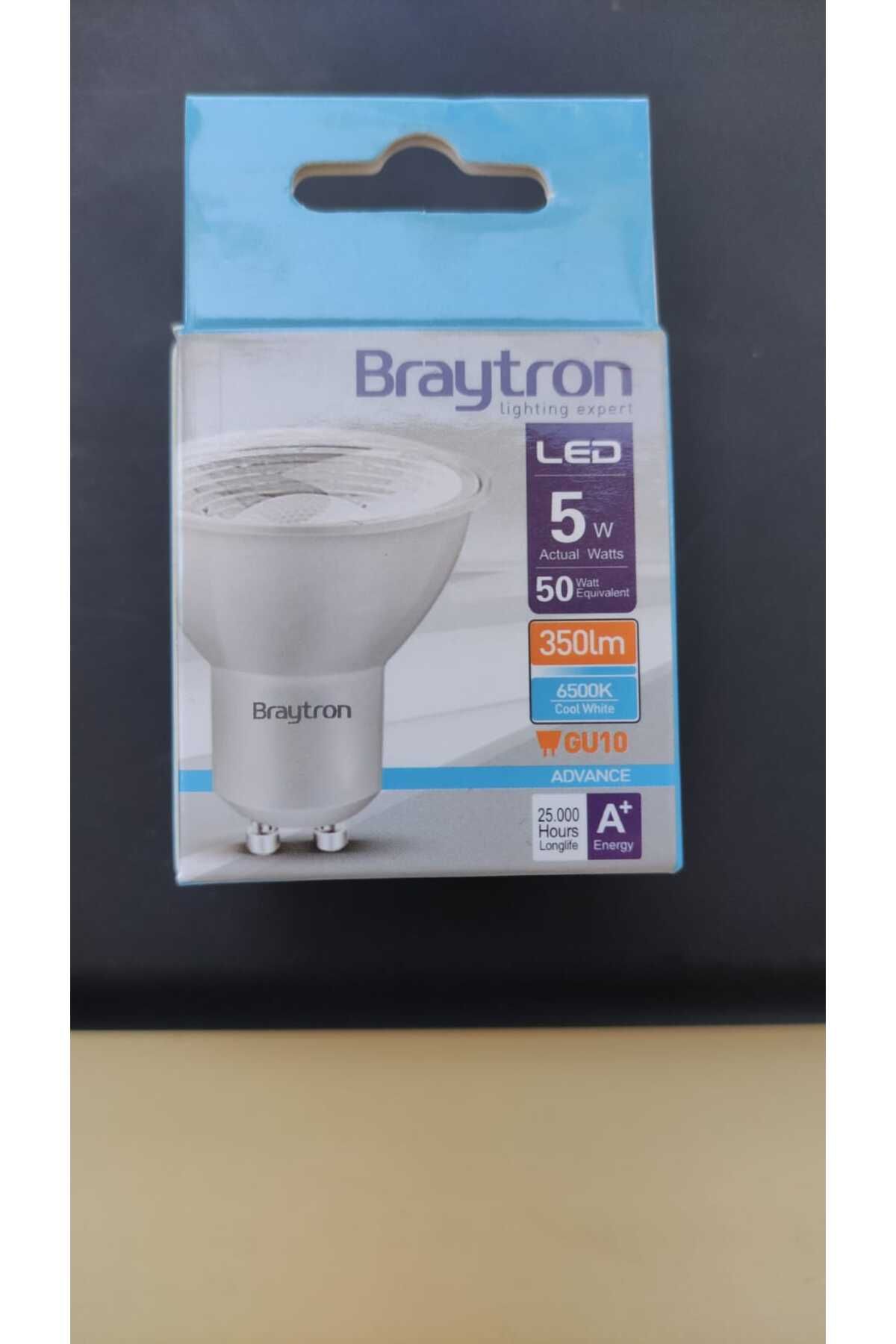 brayton 5w 6500K GU10 COOL WHİTE Ampul