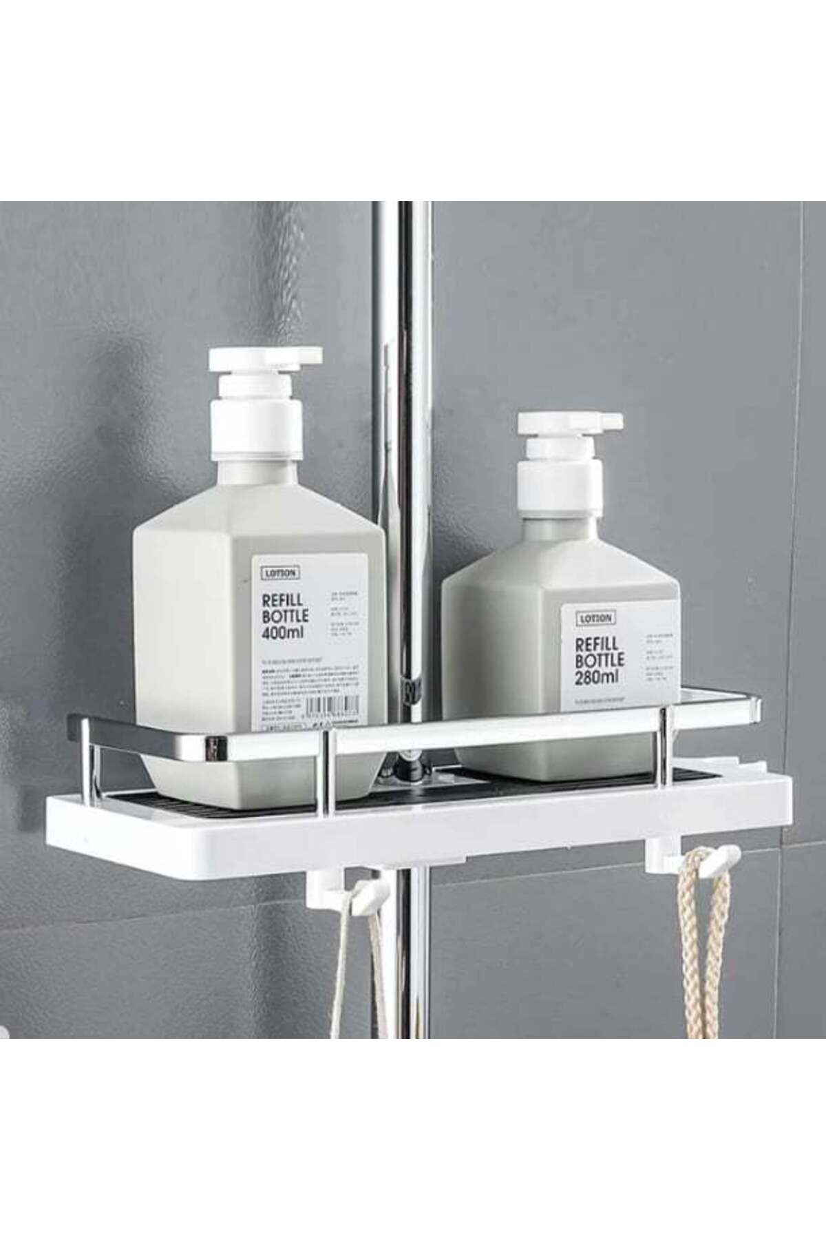 Vemora Banyo Duş Rafı Şampuanlık Sabunluk Organizer