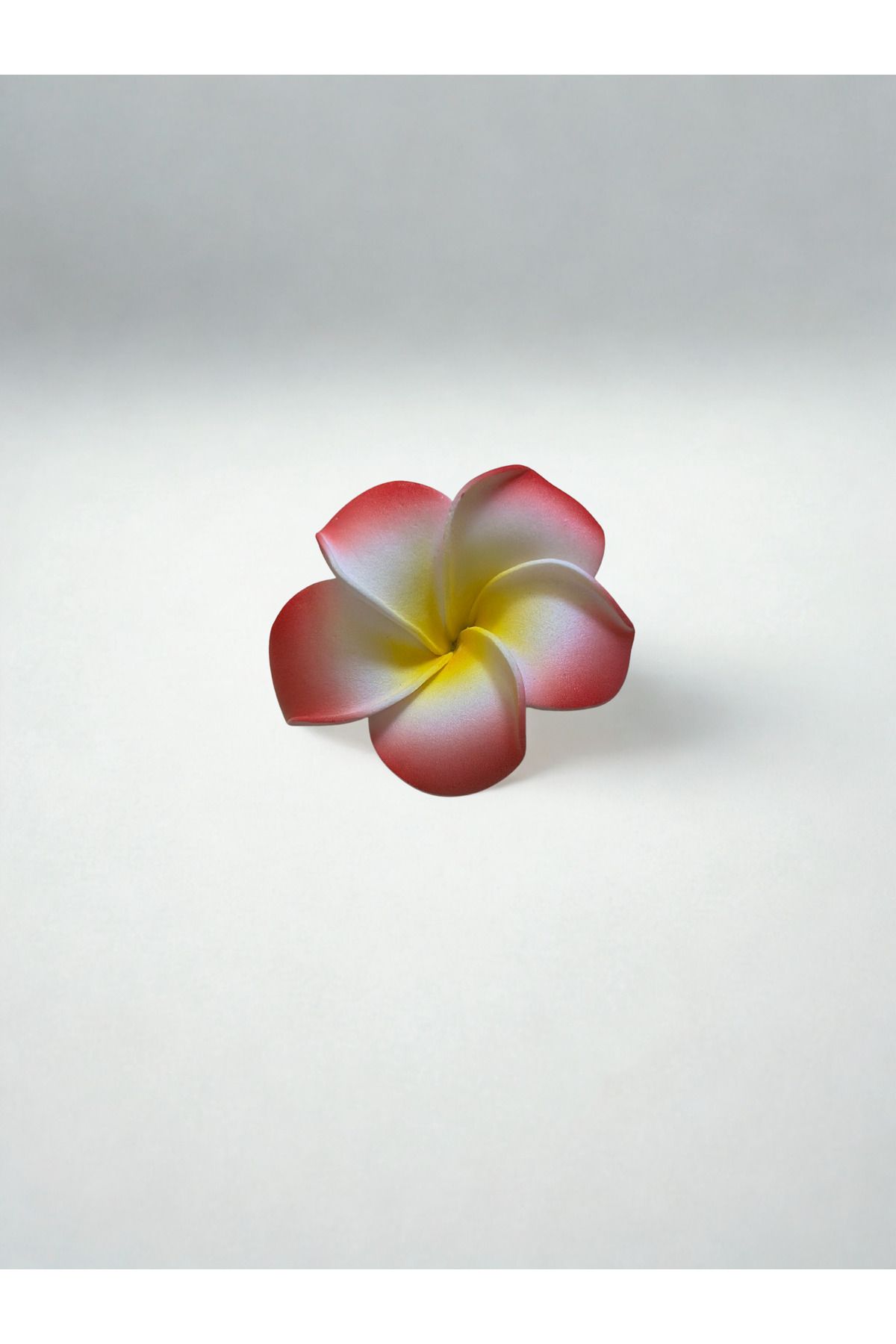 Plantarrium Design Hawaii Plumeria Çiçeği Kıstırmalı Köpük Toka 5,5cm