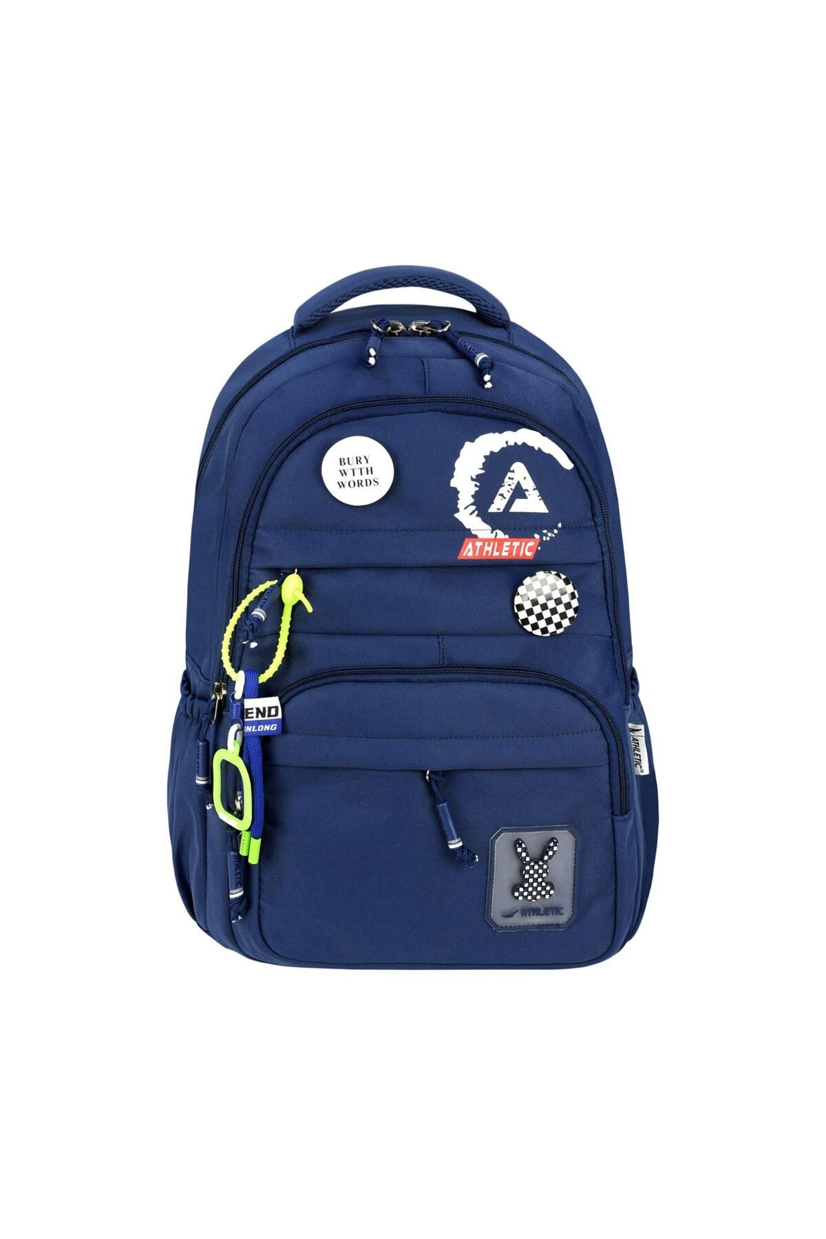Adalinhome Kore Tarzı Unisex Çocuk Okul Sırt Çantası (Anahtarlık Hediyeli)