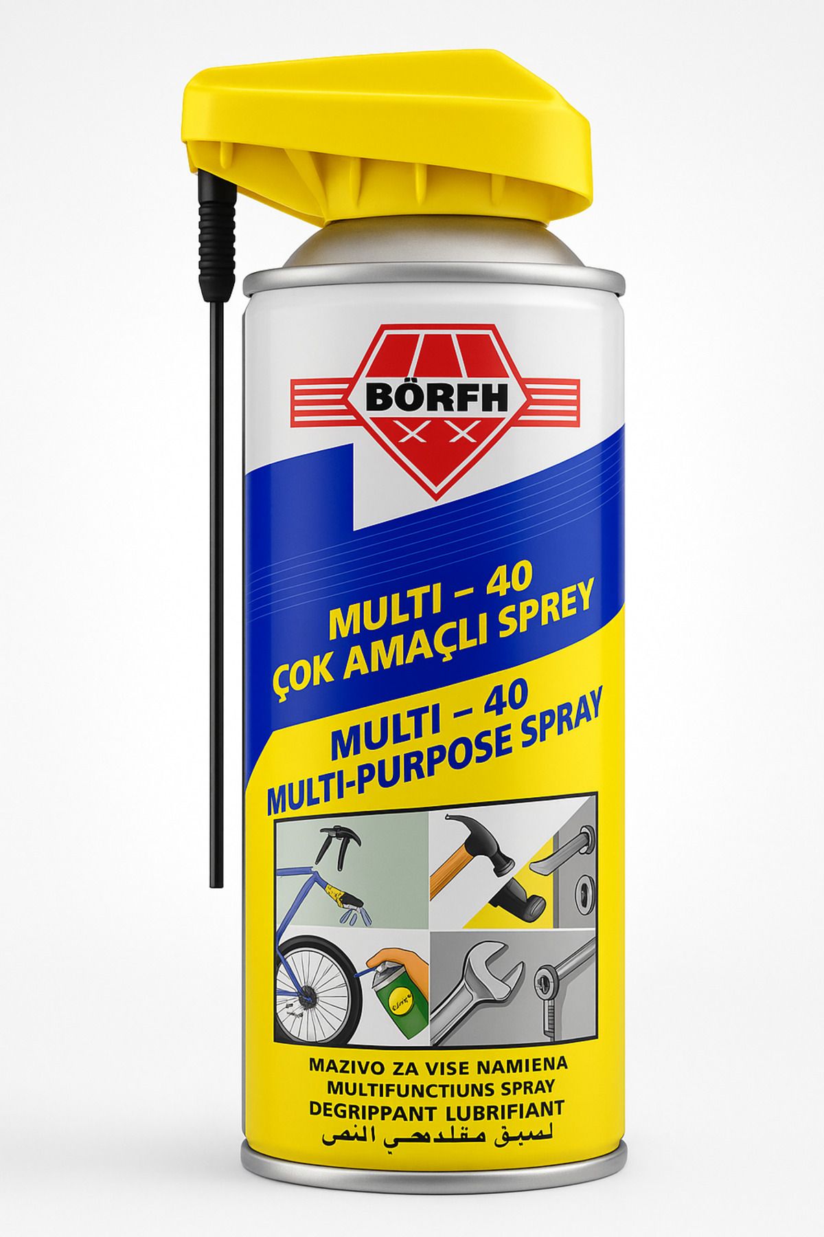 Börfh Çok amaçlı yağlayıcı pas sökücü sprey 400 ML kobra başlıklı