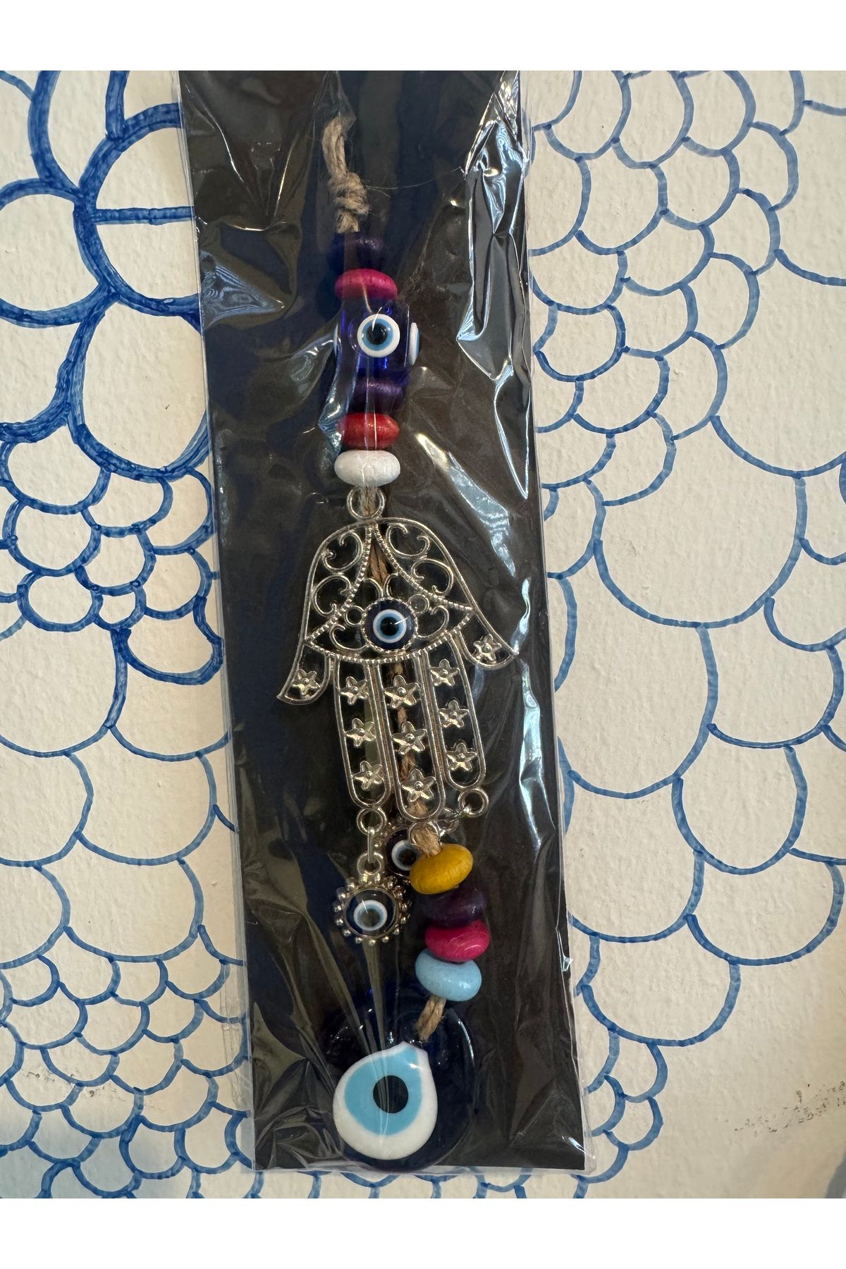 Atak Hediyelik Tel kari fatima el metal nazarlık