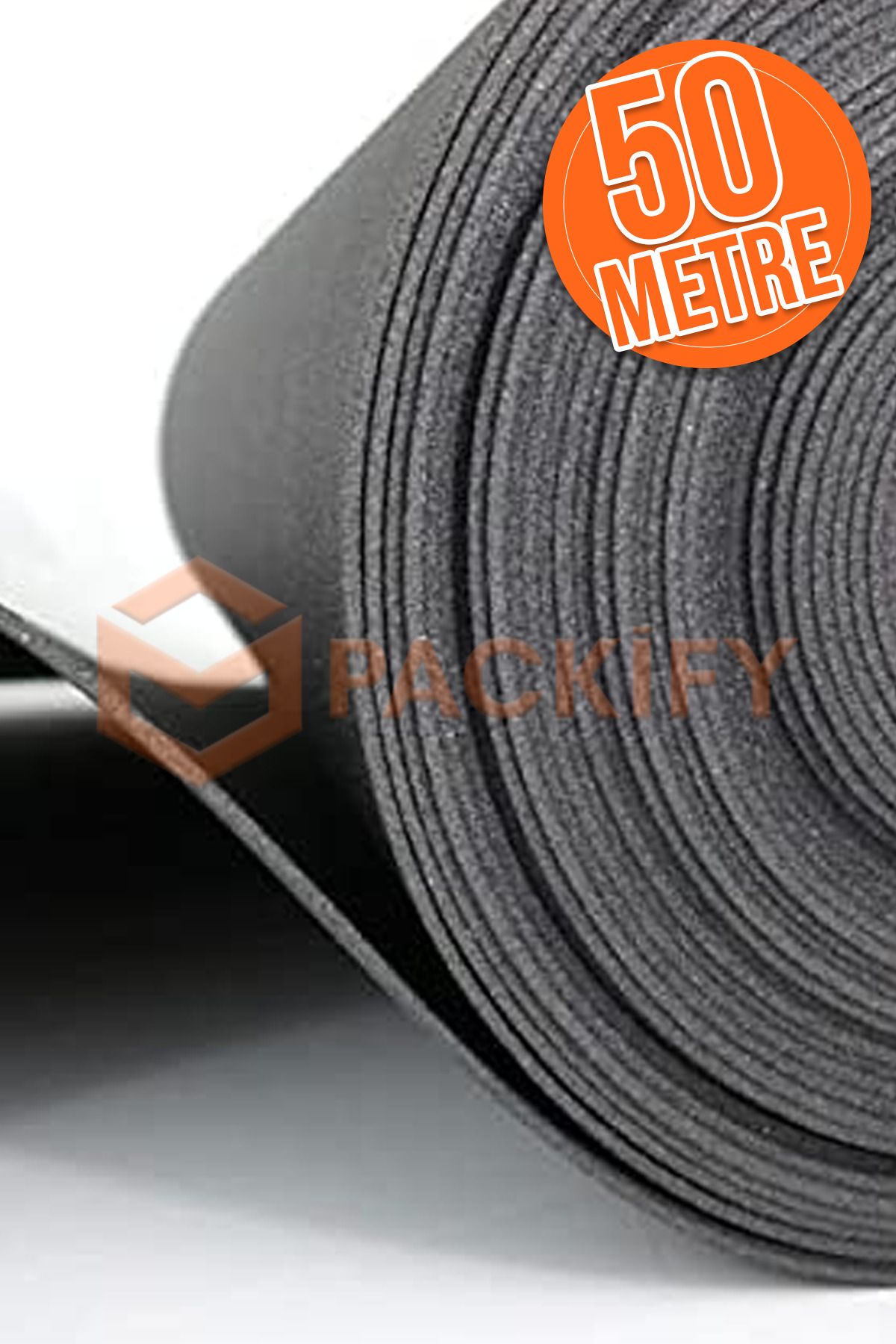 5DM 50 Metre 5mm Kalın Tabak Arası Bardak Sarma Cam Sarma Şiltesi Taşınma Ambalaj Malzemesi Gri 30 Cm