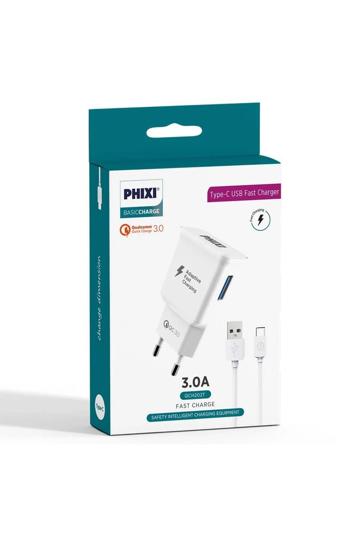 nexnova Basic 12v / 3a 3.0 Type-c Usb Kablolu Hızlı Şarj Cihazı