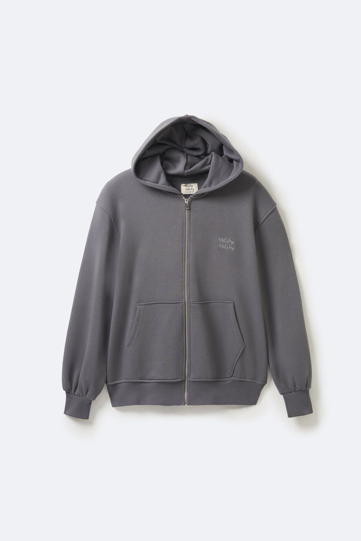 Matchy Matchy Kadın Kapüşonlu Antrasit Sweatshirt