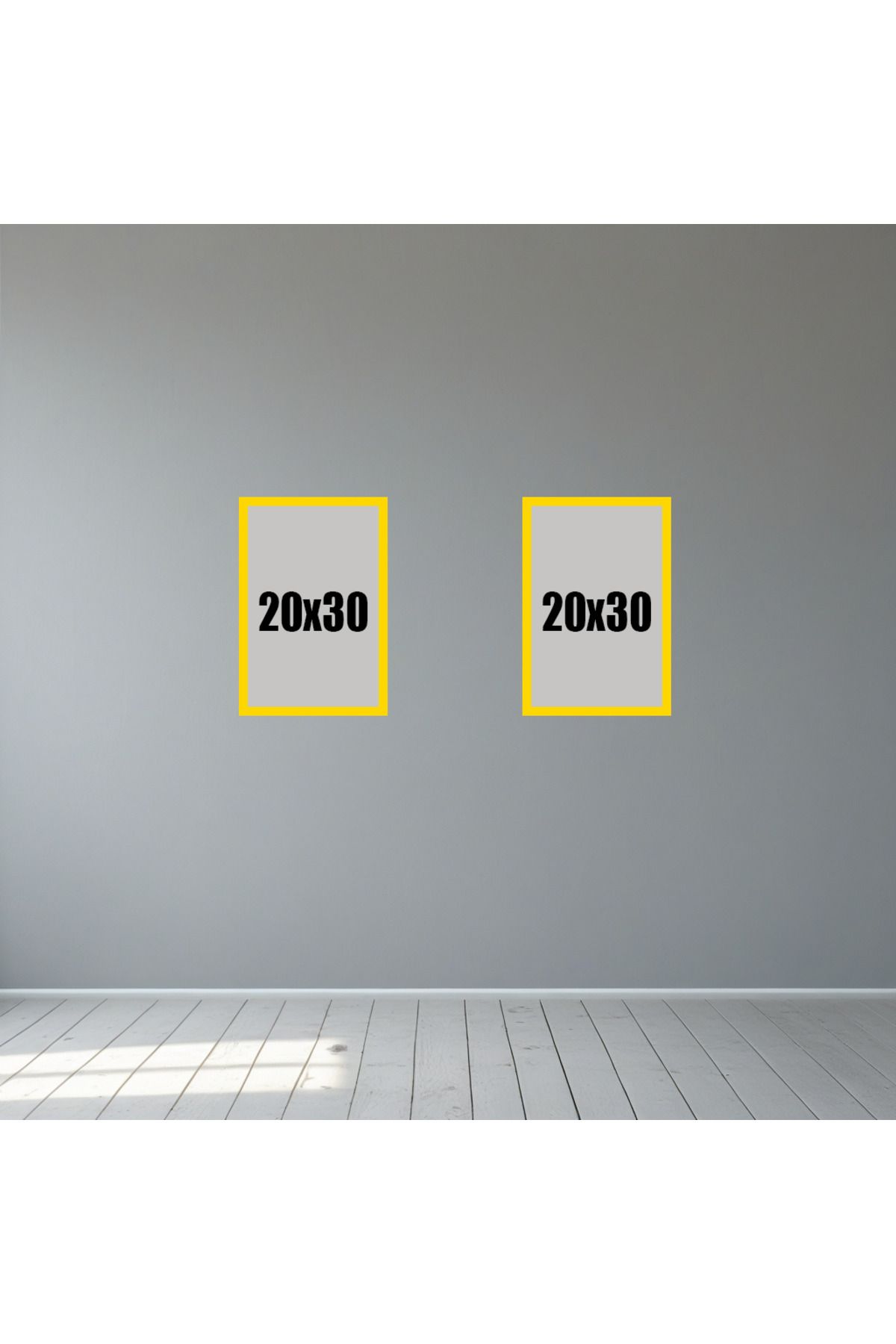 Tooall 20x30 Altın Renk Boş Çerçeve Seti – 1’li, 2’li, 3’lü, 6’lı, 9’lu Gold Duvar Dekor Çerçevesi