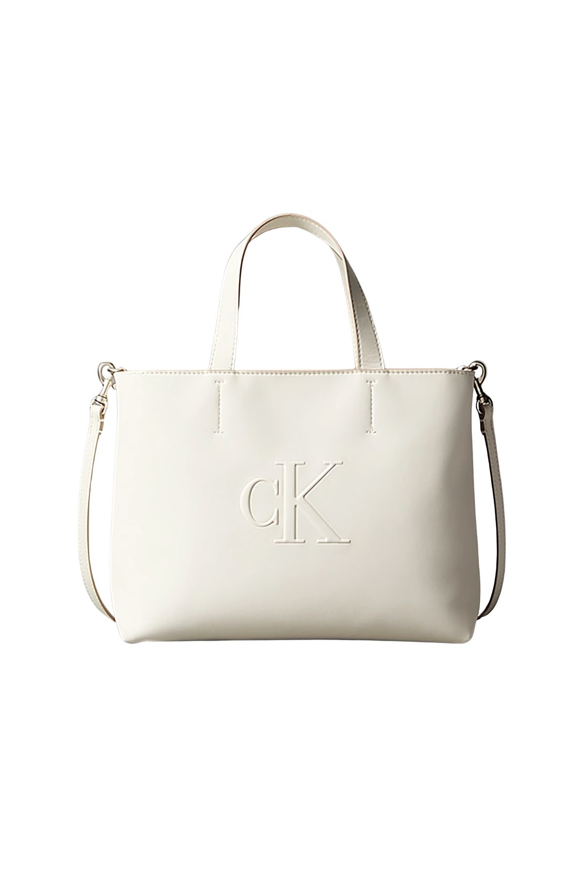 Calvin Klein Kadın Beyaz El Çantası (LV04K3111G-FUP)