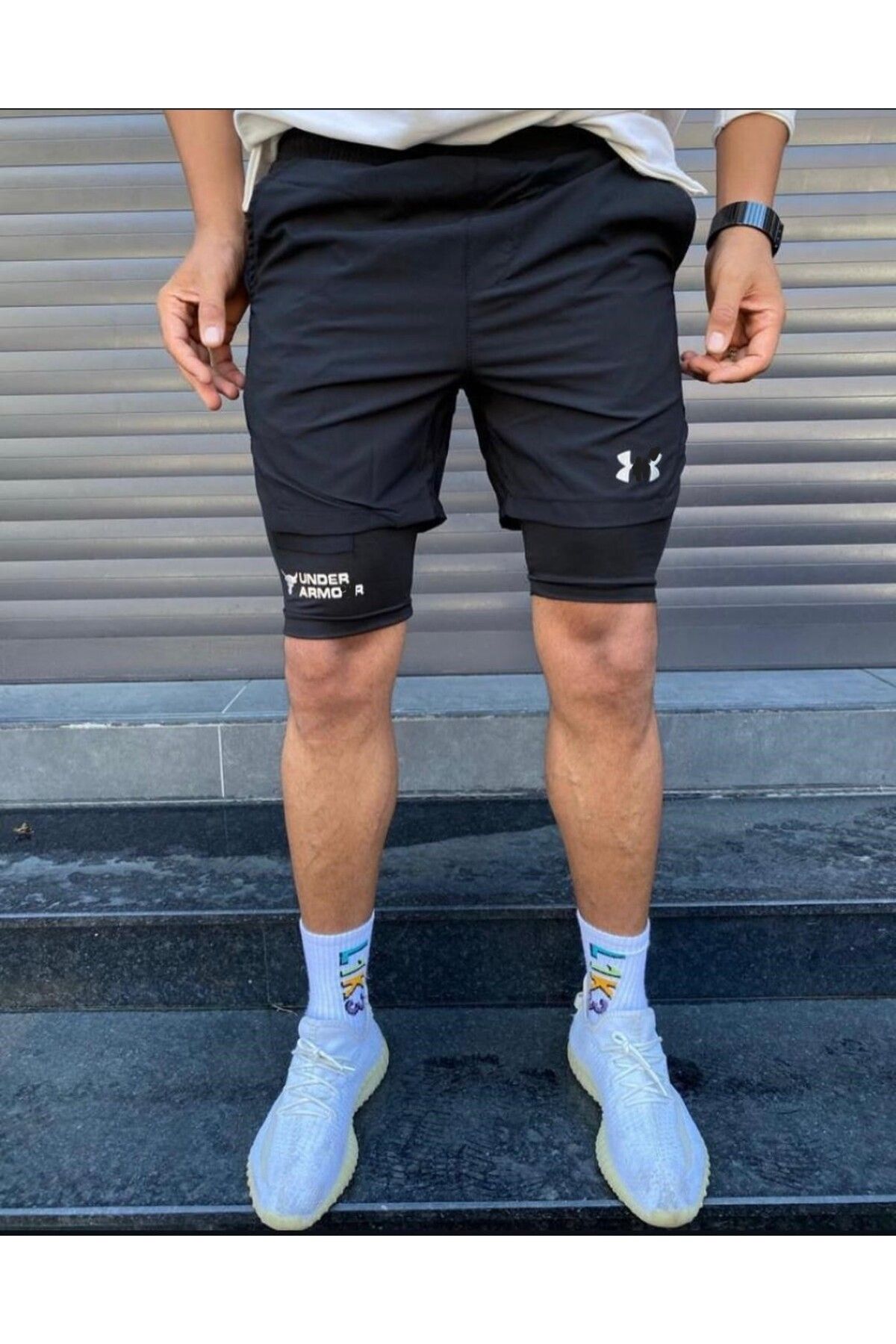 2AS UNDER ARMOR ERKEK TAYTLI ŞORT