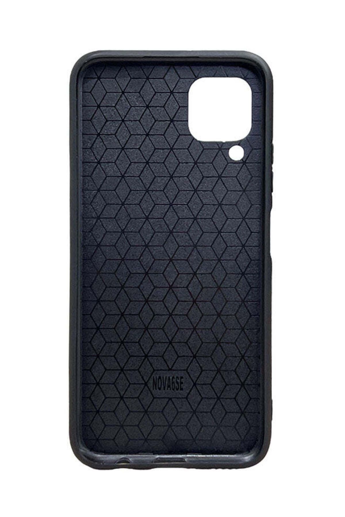 Tolwak-Huawei P40 lite 4G Protective Case Cover X Lines Abstract Pattern 3
