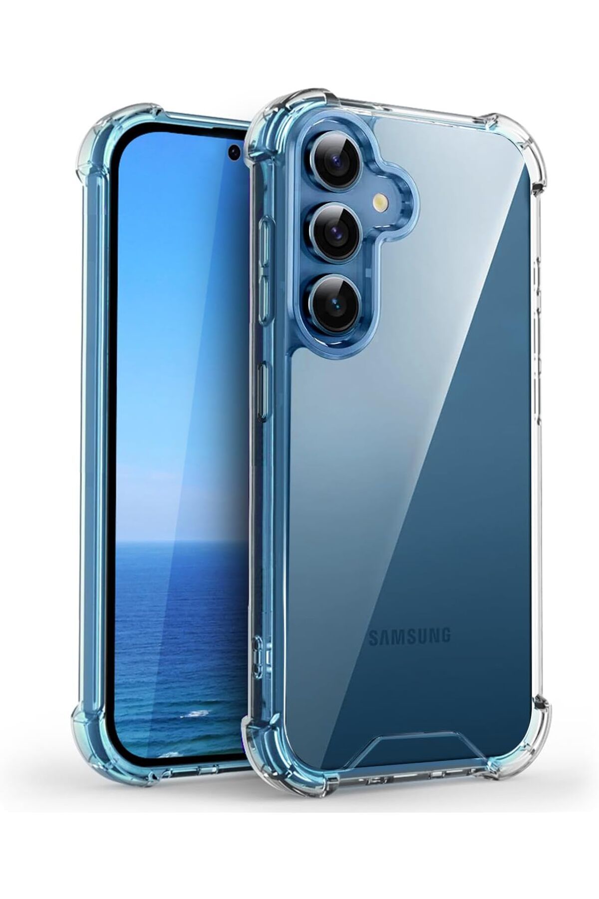 Ehr. Samsung Galaxy S25 Plus Uyumlu Darbe Önleyici Sararmaya Dayanıklı Airbag Korumalı Ultra Slim TPU Şef