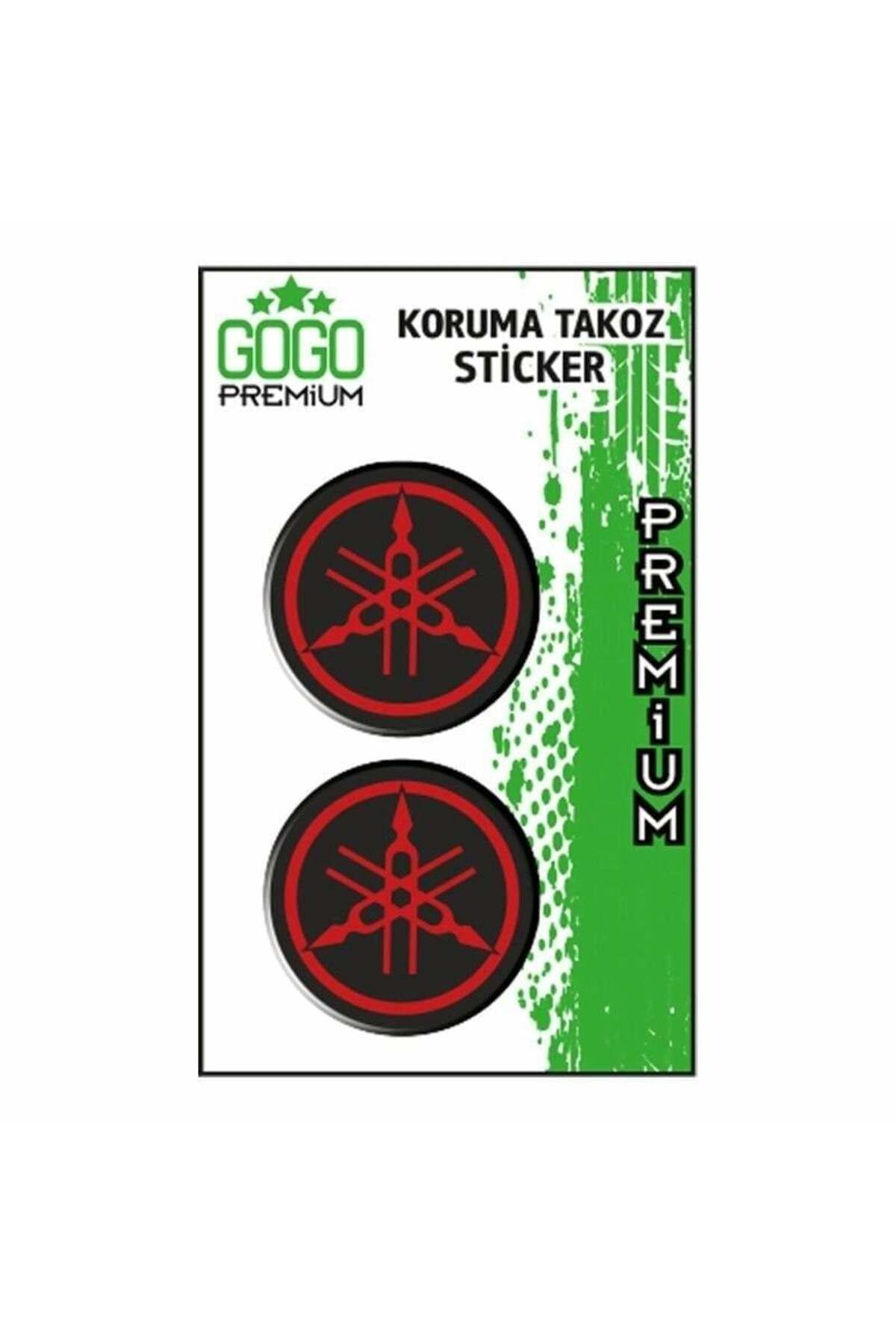 GOGOPREMİUM YAMAHA UYUMLU 1 KORUMA TAKOZU İKİLİ DAMLA STİCKER