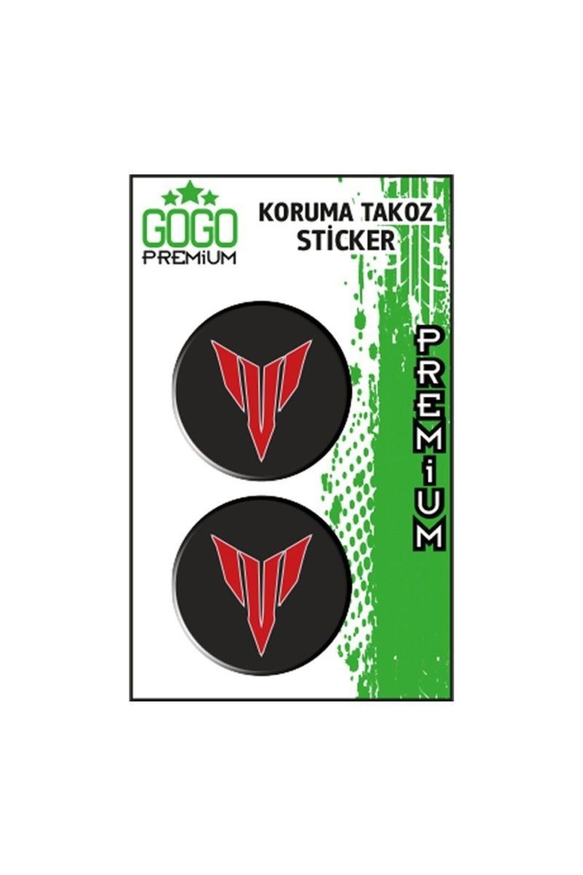 GOGOPREMİUM YAMAHA MT UYUMLU 1 KORUMA TAKOZU İKİLİ DAMLA STİCKER