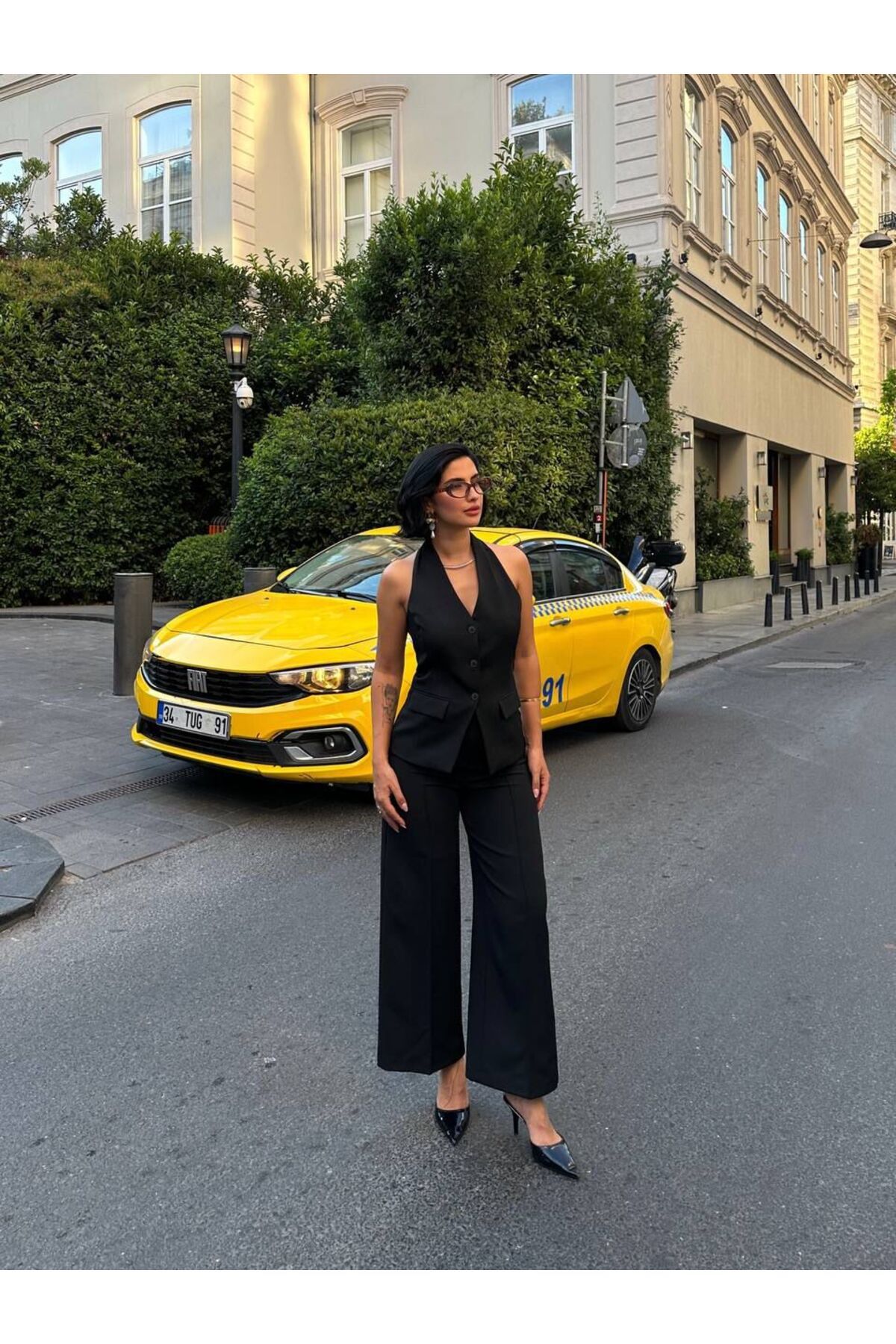 eBaa fashıon BLAZER YELEK PANTOLON ALT ÜST TAKIM