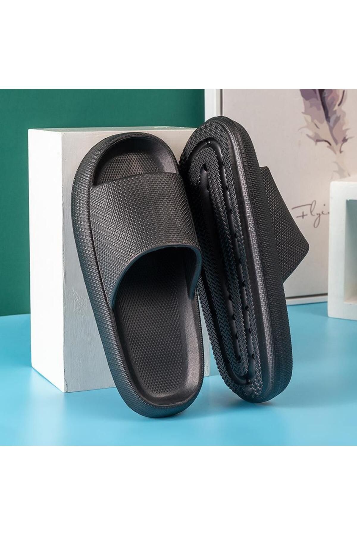 Callibron Unisex Plaj Havuz Deniz Günlük Terlik-ev-banyo-kaymaz Taban-terlik