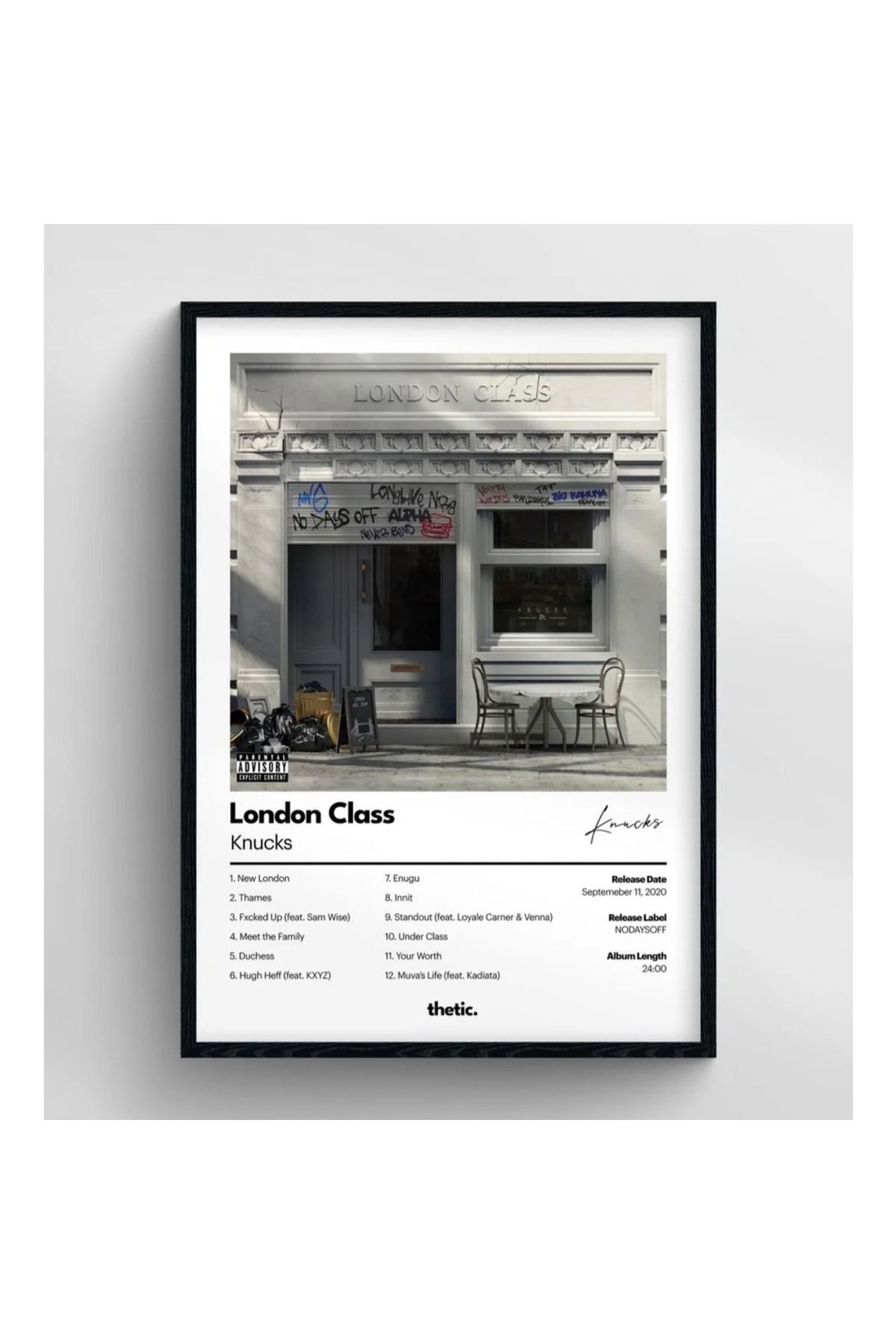 Thetic Knucks - LONDON CLASS Albüm Koleksiyonu