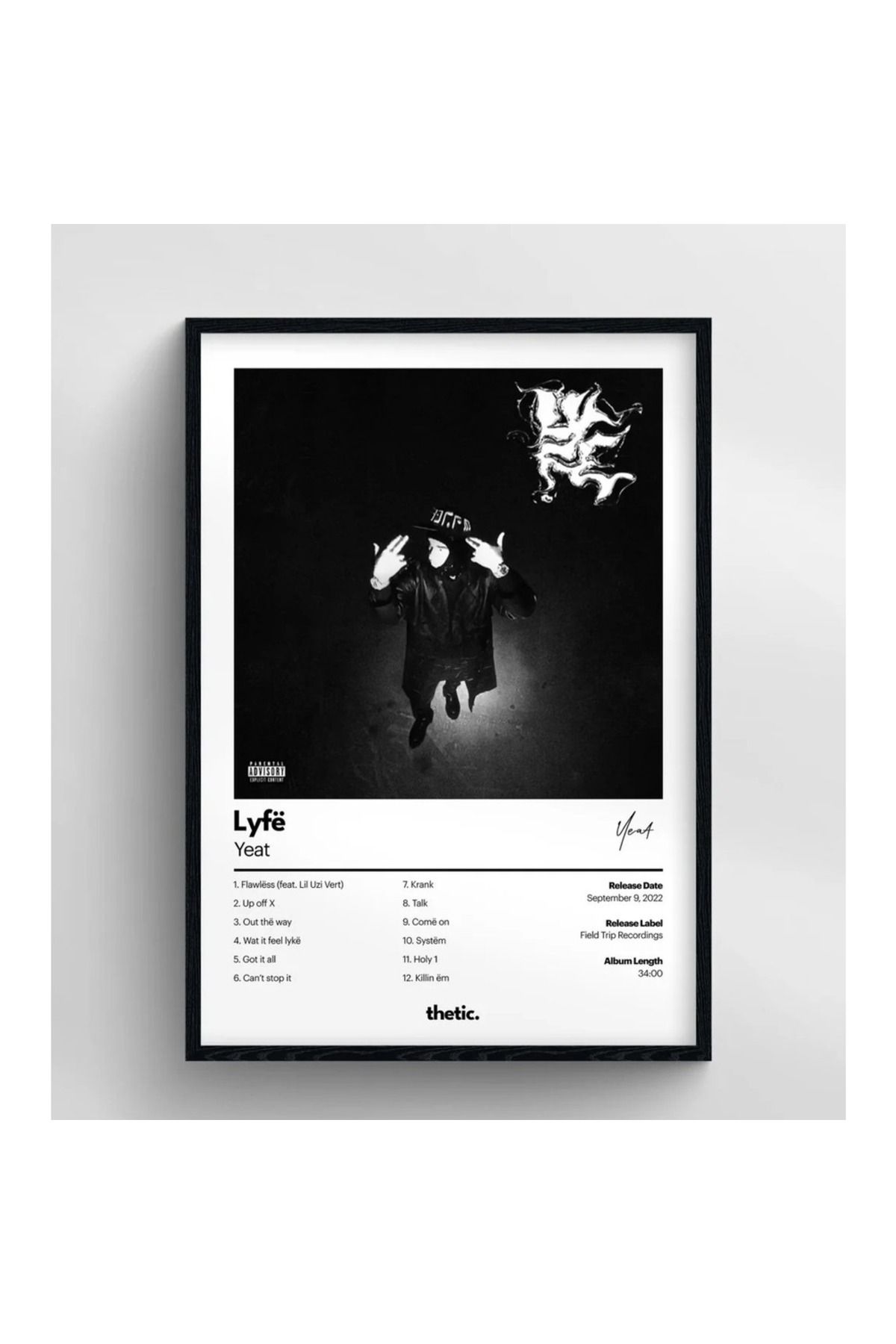 Thetic Yeat - LYFE Albüm Koleksiyonu