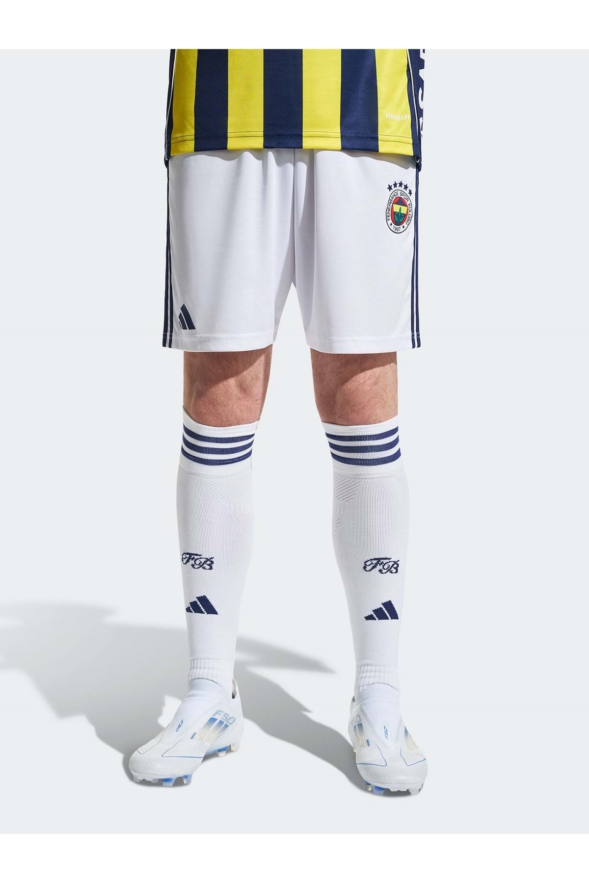 Fenerbahçe Sk Shorts 25/26 Erkek Futbol Şortu BEYAZ