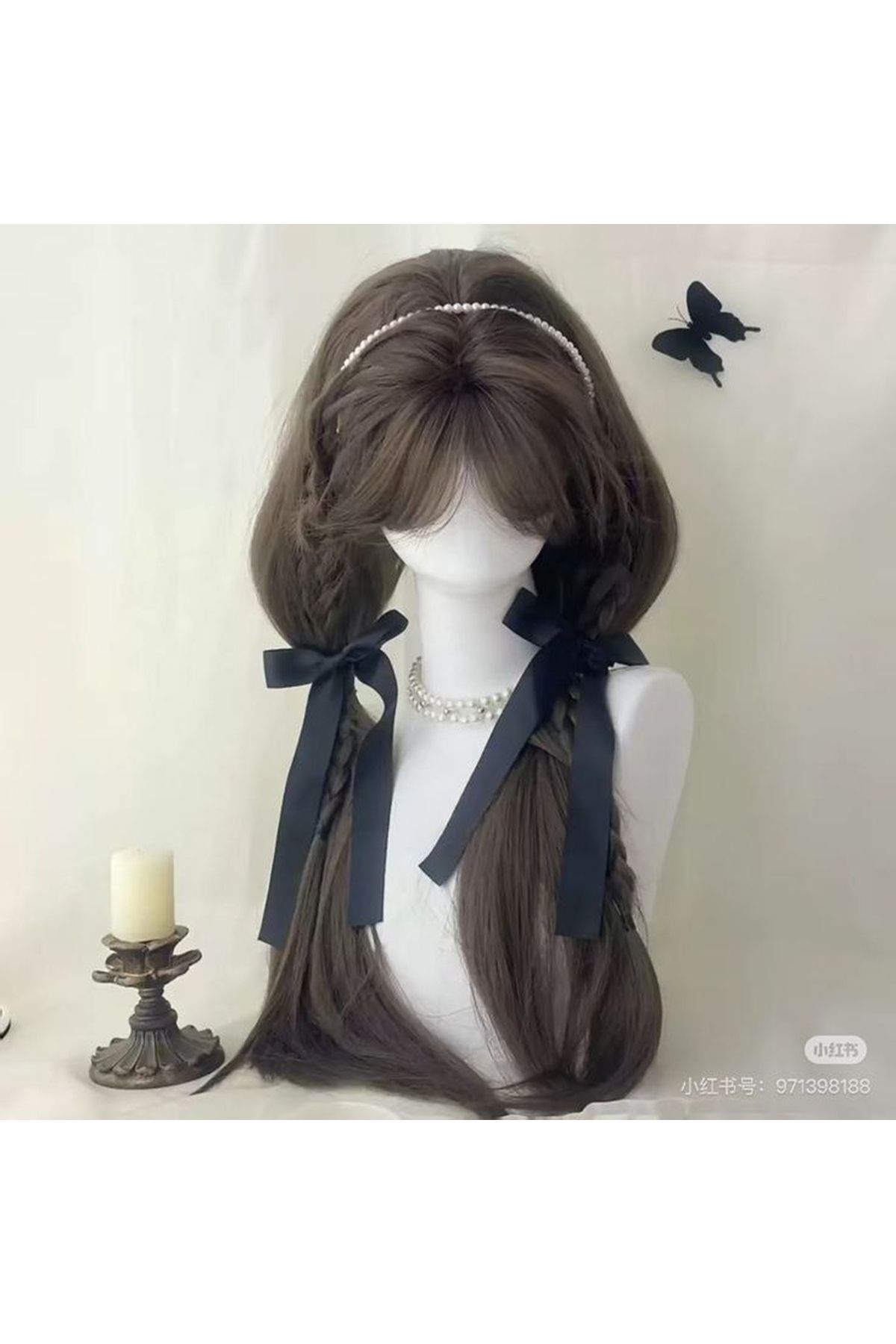 MODAELMAS1 2 Adet Fiyonk Saten Modeler Kadın Toka t0003b