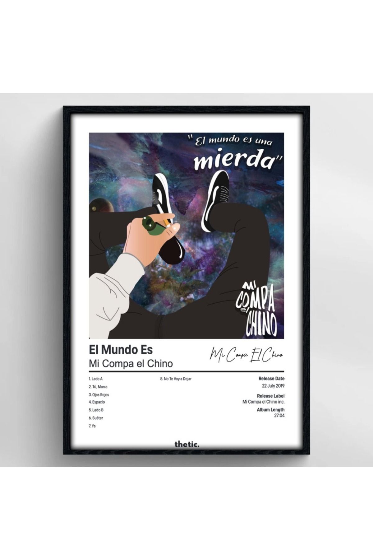 Thetic Mi Compa El Chino - EL MUNDO ES Albüm Koleksiyonu