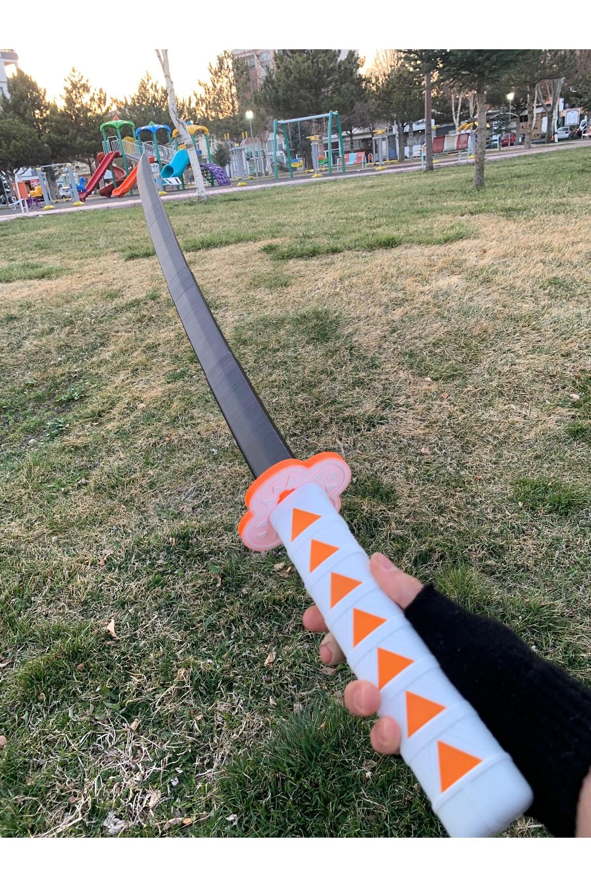 Home Katlanabilir Katana - Zenitsu Temalı Oyuncak (Demon Slayer)