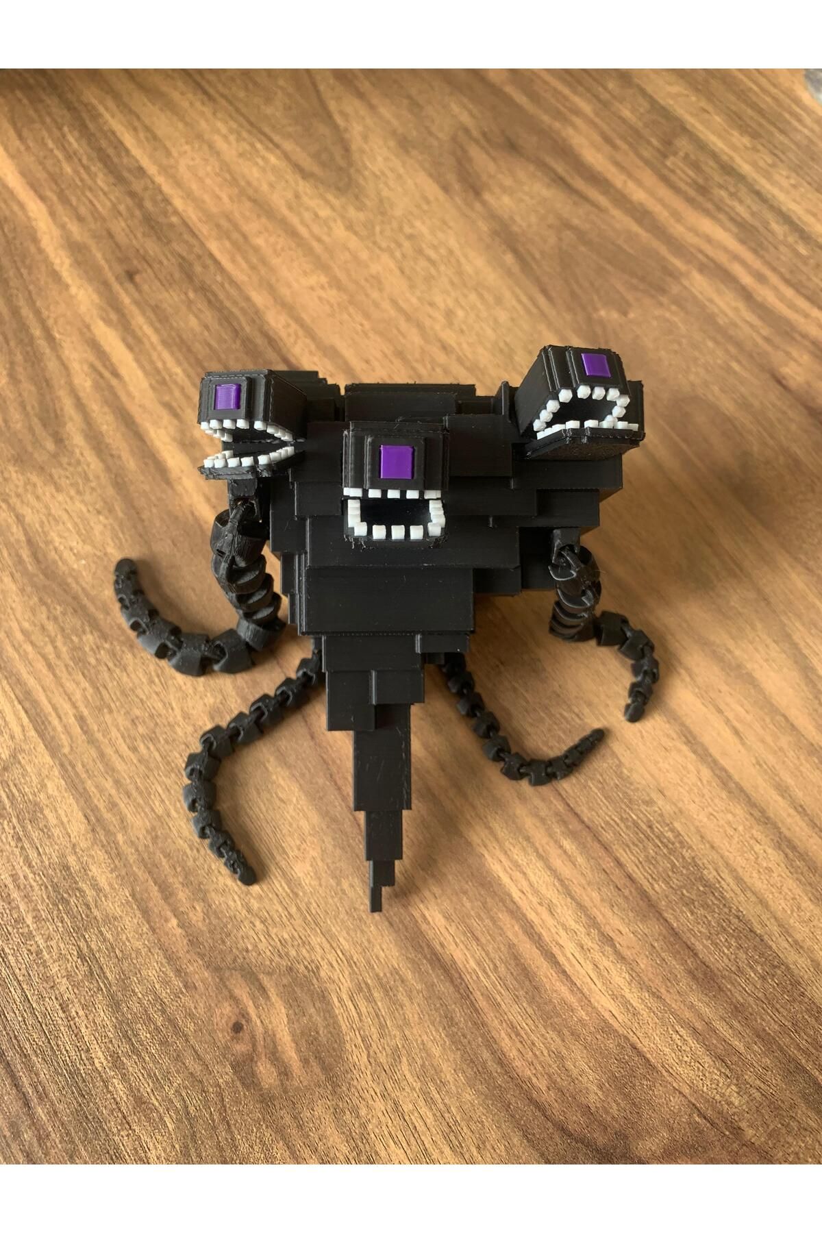 Modellio3D Minecraft Wither Storm Figürü – Özgün Tasarım 3D Baskı!