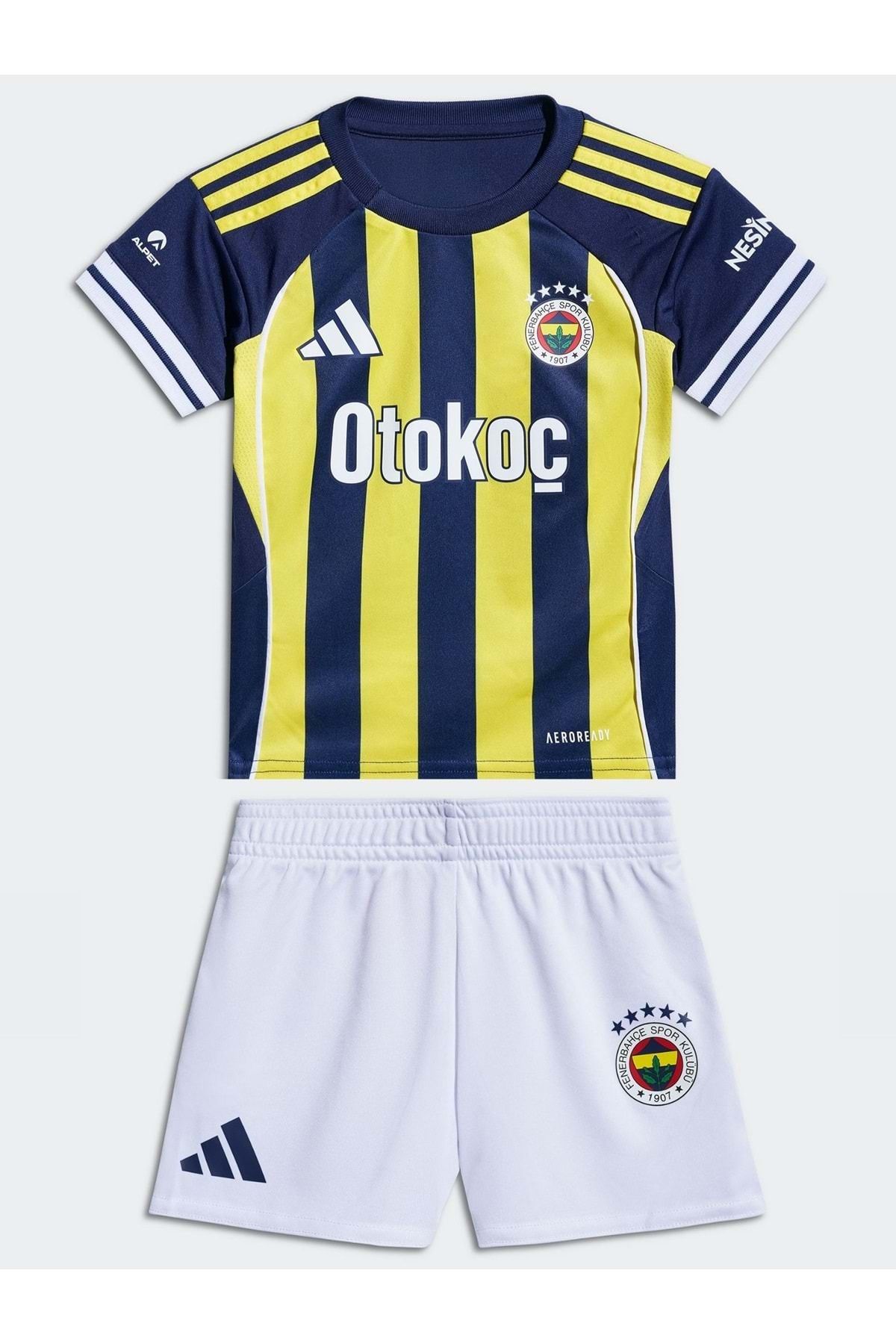 Fenerbahçe S.K. Çubuklu Forma 25/26 Erkek İç Saha Forması LACİVERT-SARI