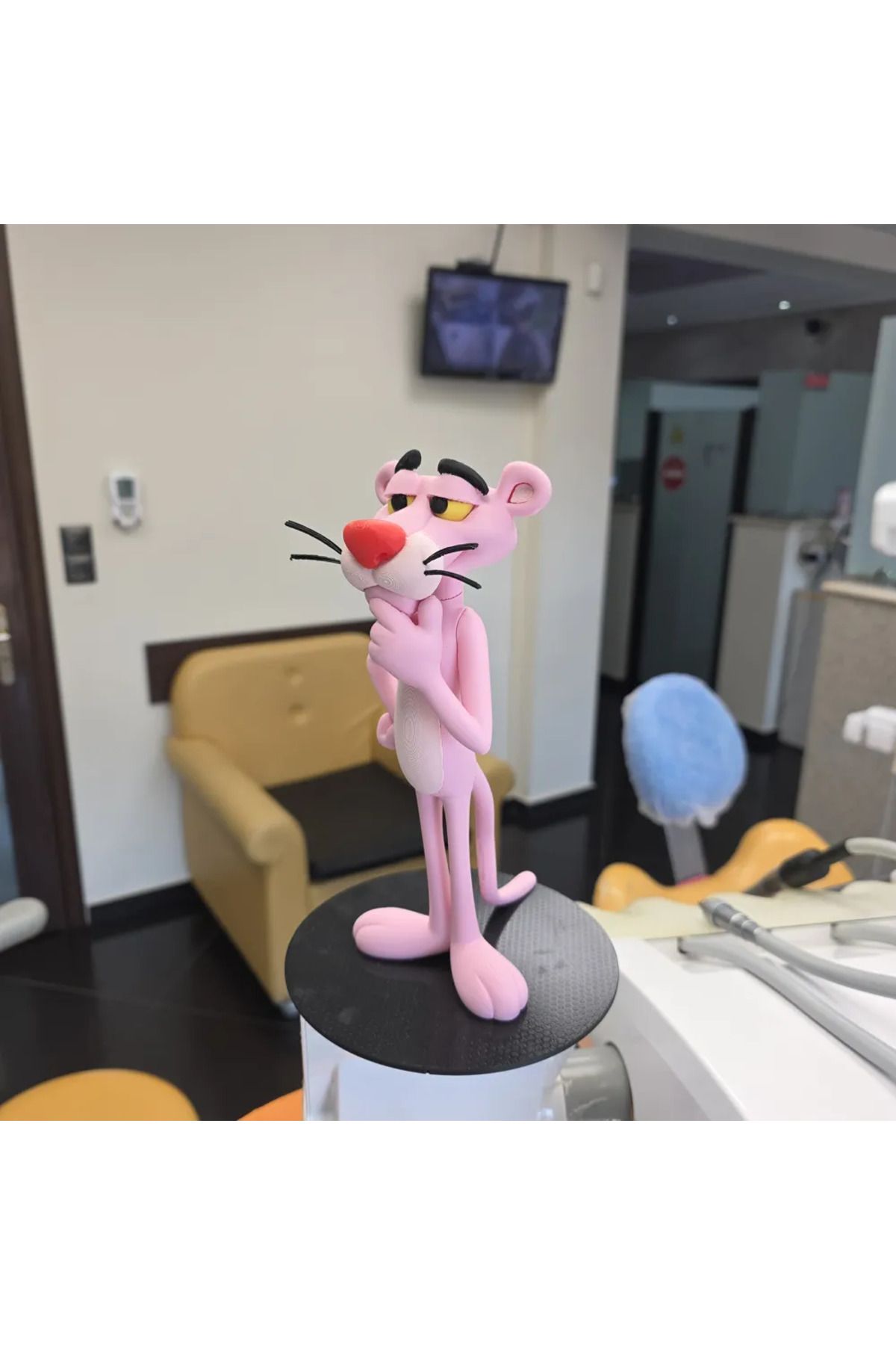 Lumina3D 3D Pembe Panter Figürü